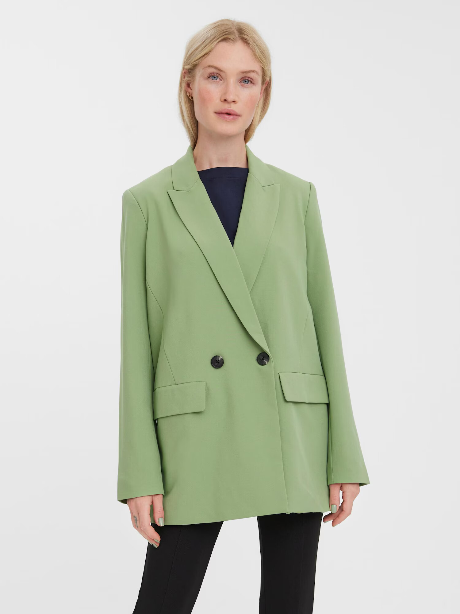 VERO MODA Sacou 'Ceci' verde deschis - Pled.ro