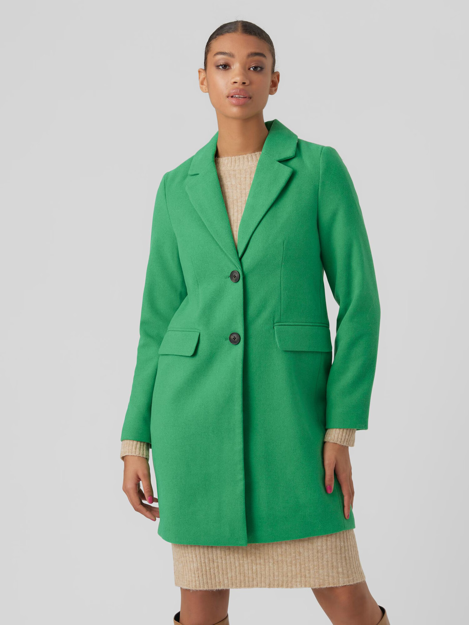 VERO MODA Sacou 'GIANNA' verde închis - Pled.ro