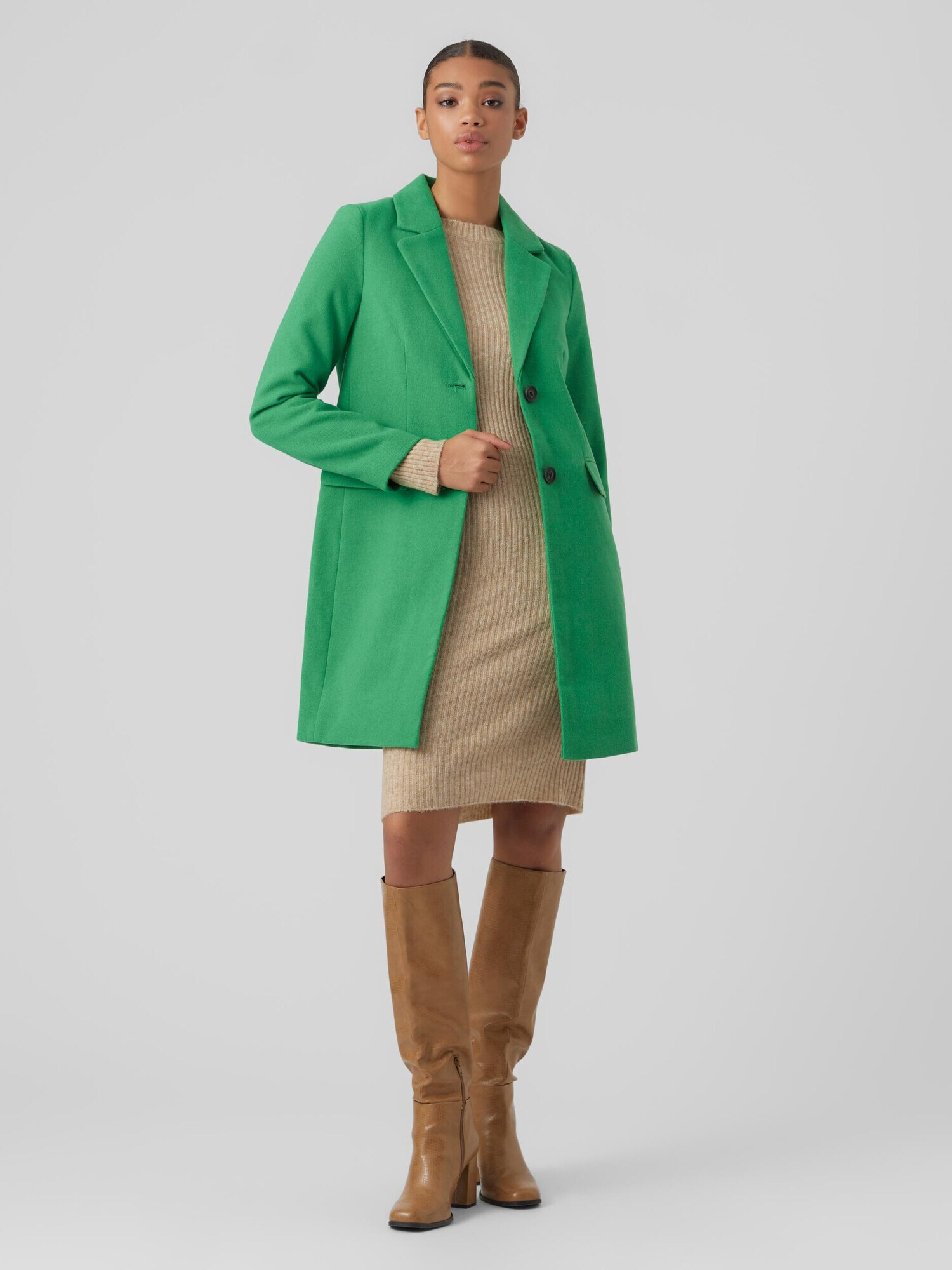 VERO MODA Sacou 'GIANNA' verde închis - Pled.ro