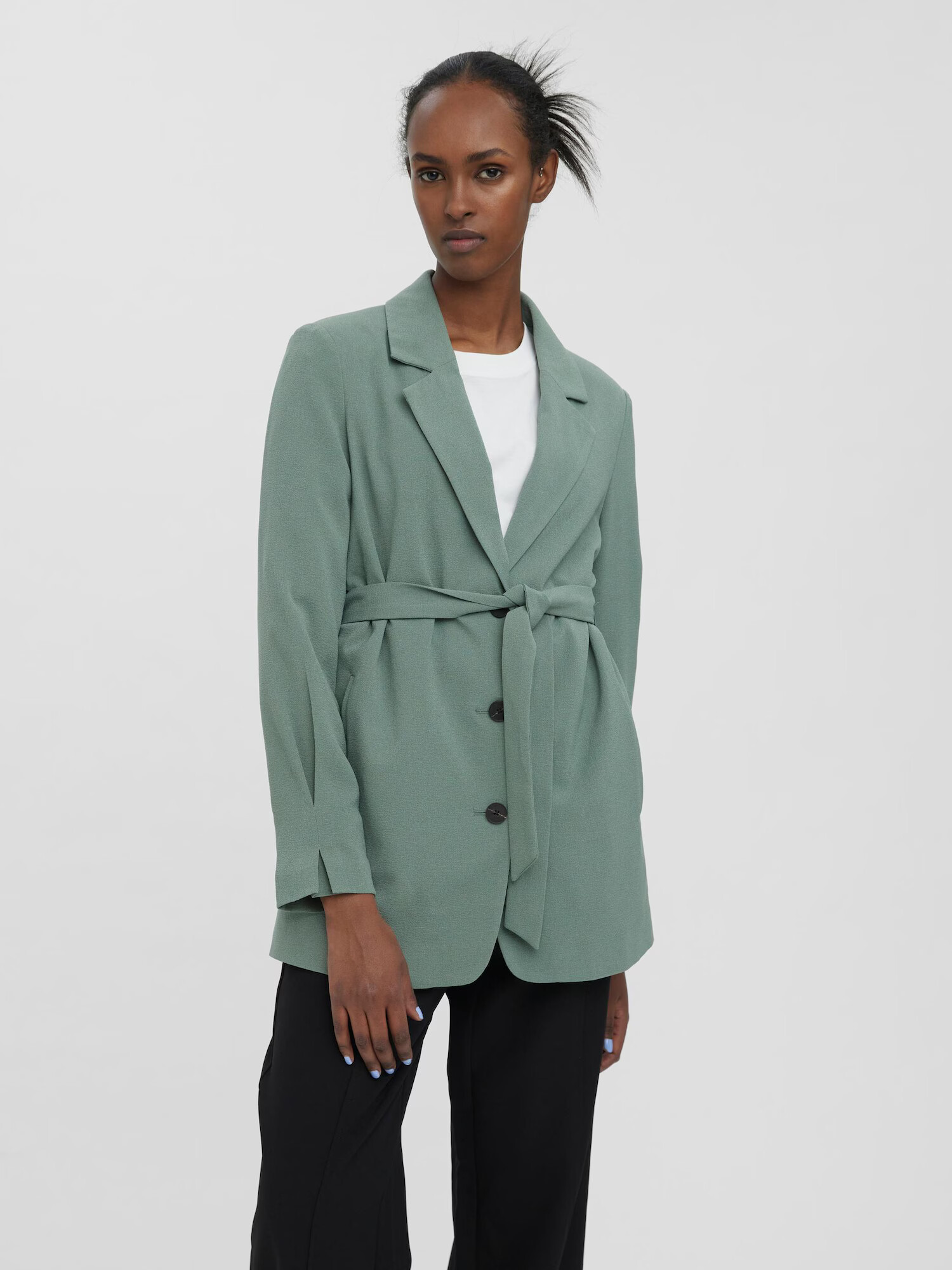 VERO MODA Sacou 'Hunter' verde jad - Pled.ro