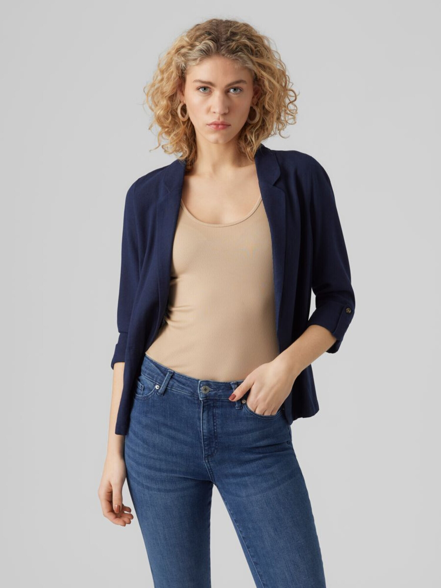 VERO MODA Sacou 'JESMILO' bleumarin - Pled.ro