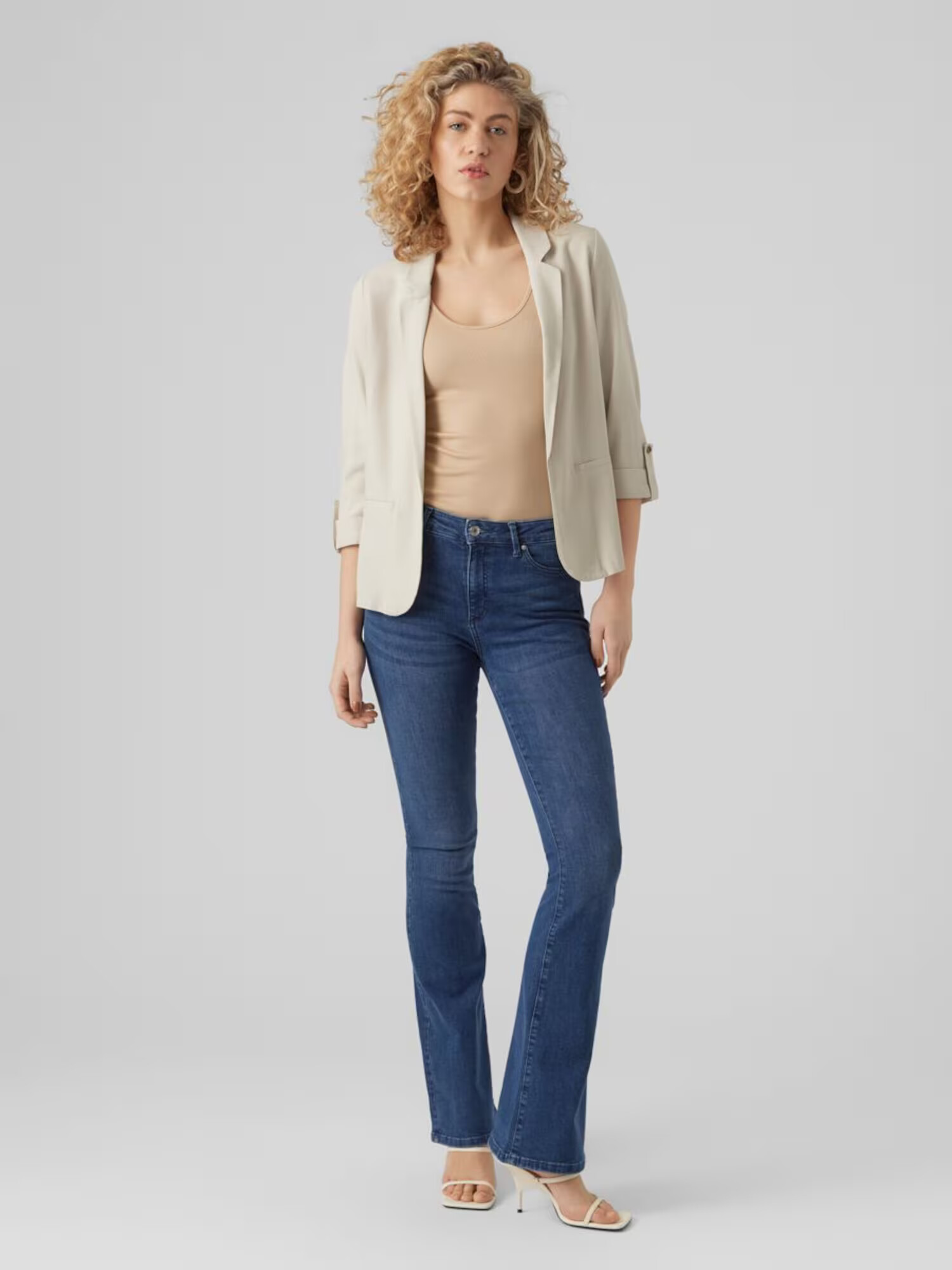 VERO MODA Sacou 'JESMILO' gri - Pled.ro