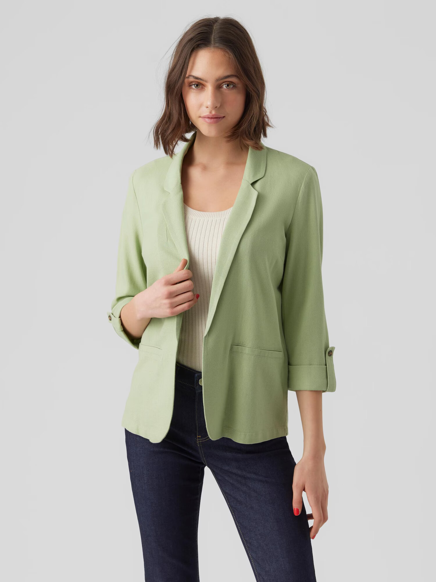 VERO MODA Sacou 'Jesmilo' verde pastel - Pled.ro