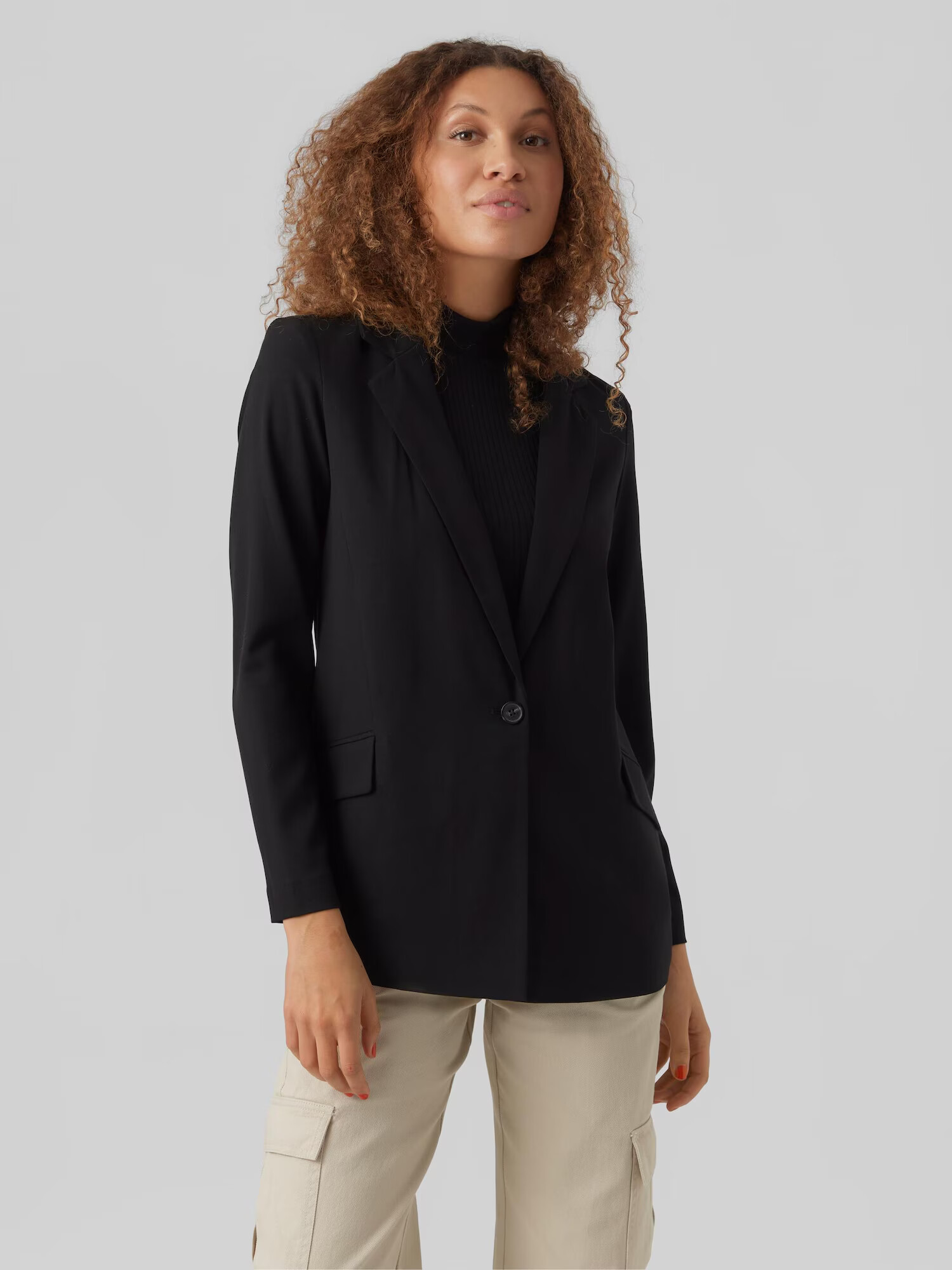 VERO MODA Sacou 'LISTAKIA' negru - Pled.ro