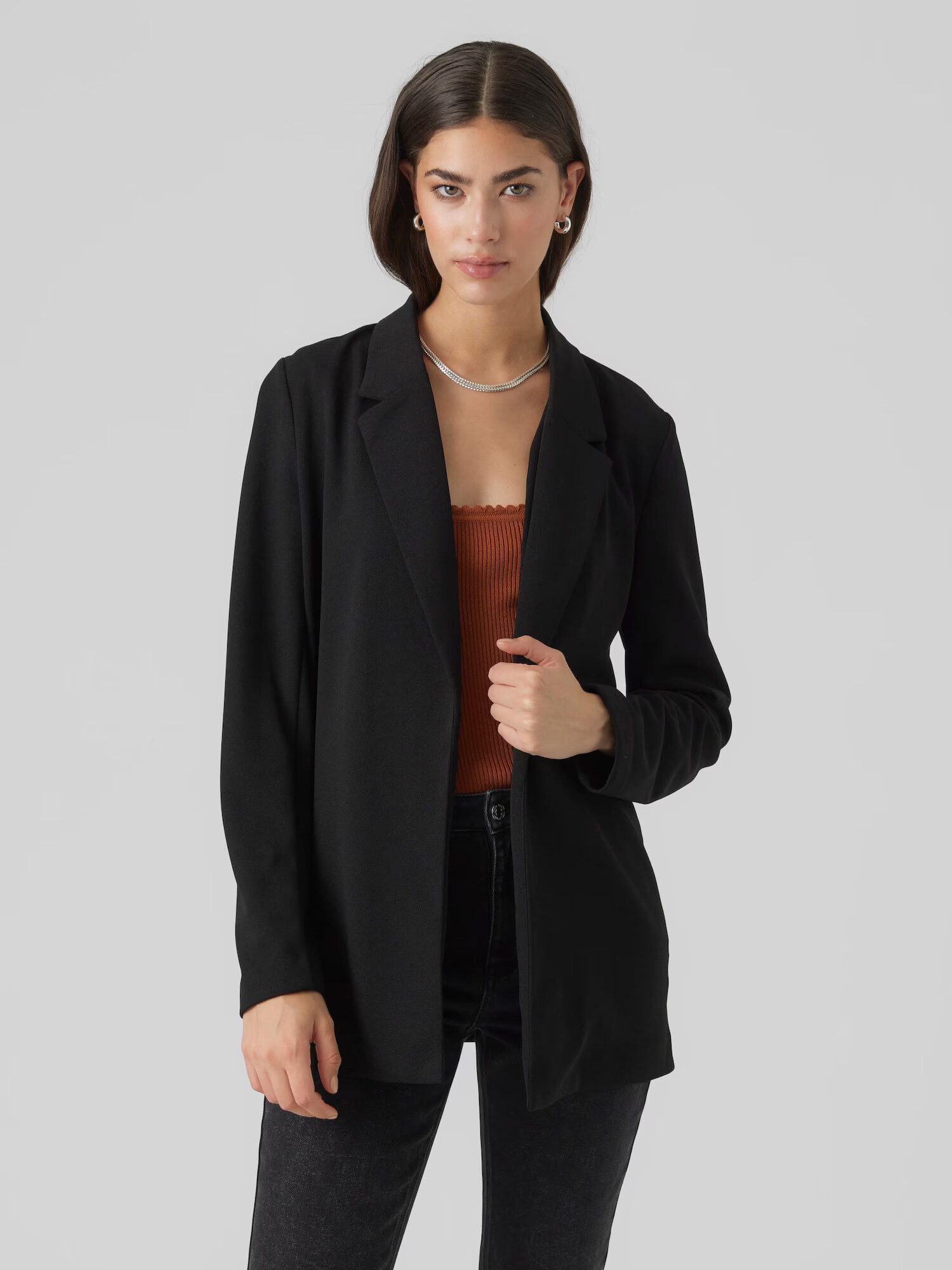 VERO MODA Sacou negru - Pled.ro