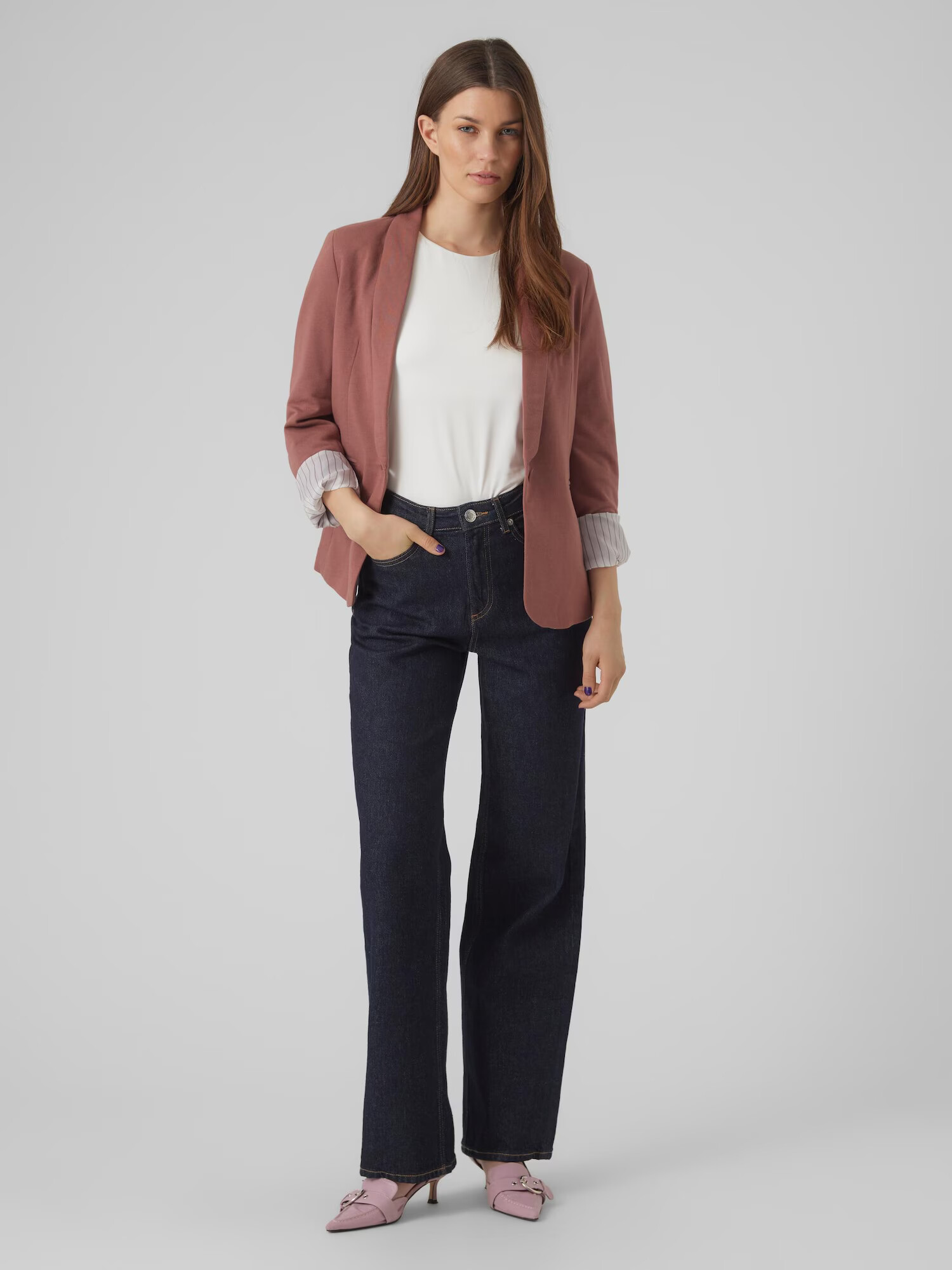 VERO MODA Sacou rosé - Pled.ro