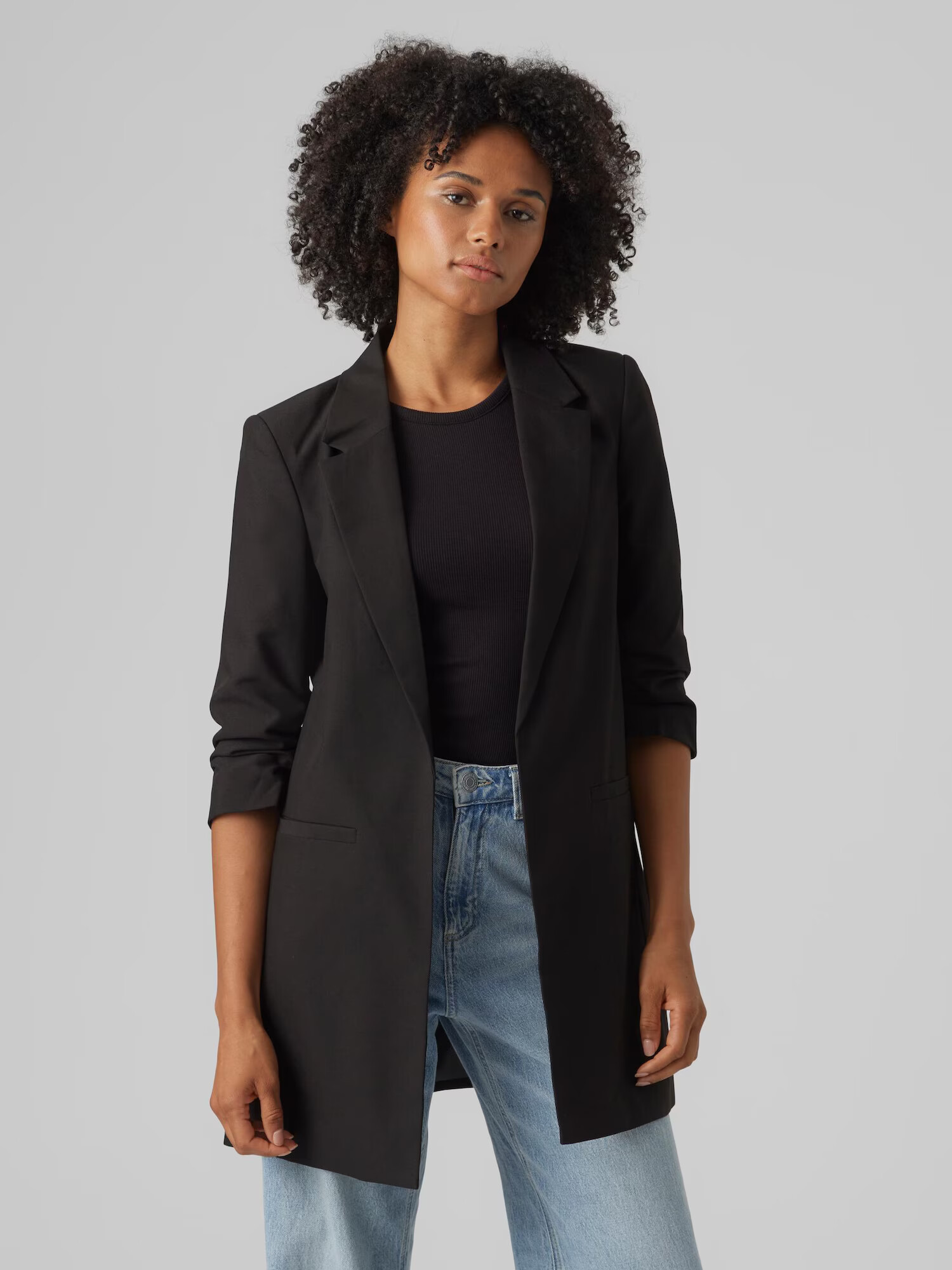 VERO MODA Sacou 'TESSRICA' negru - Pled.ro