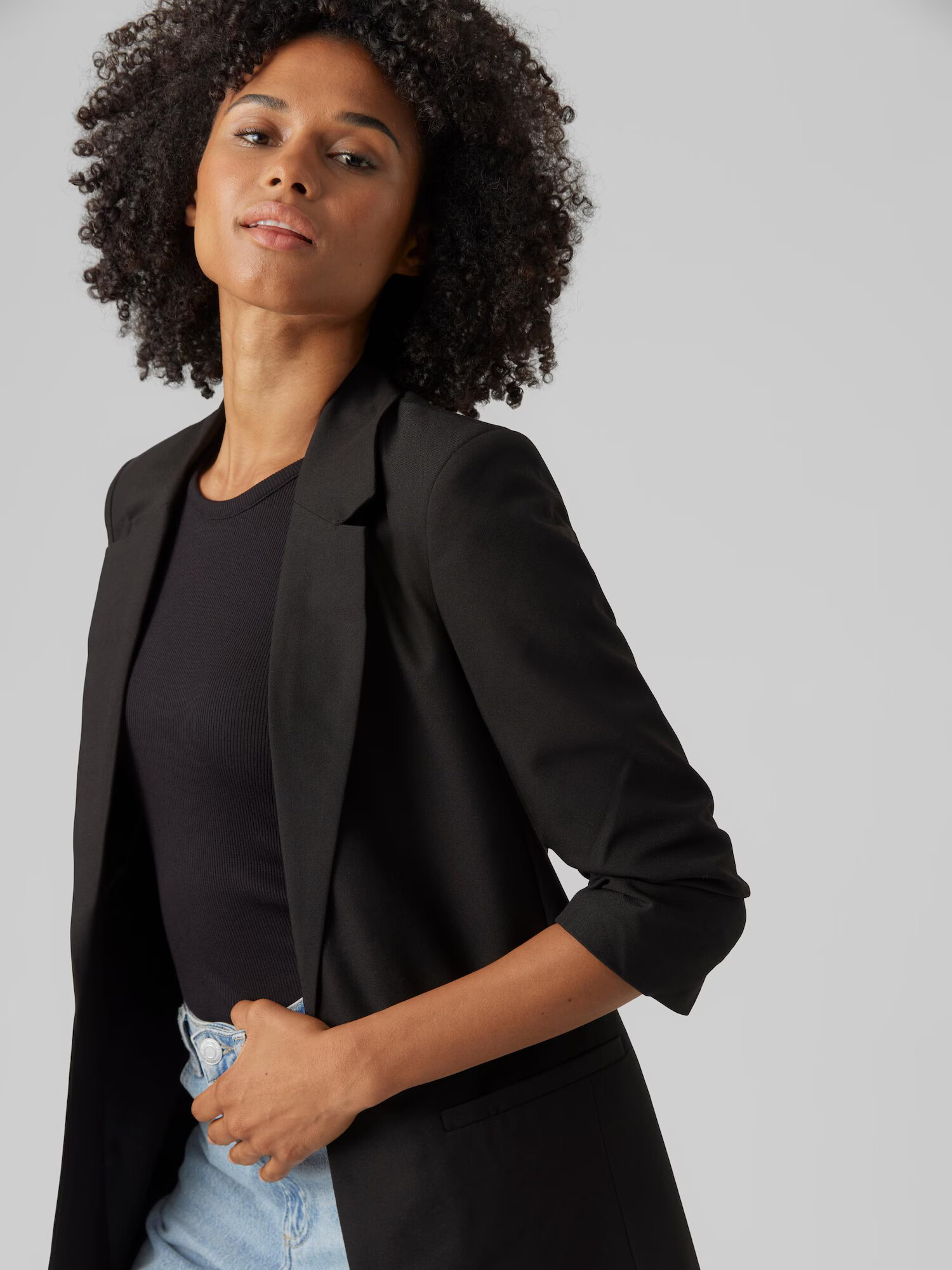 VERO MODA Sacou 'TESSRICA' negru - Pled.ro