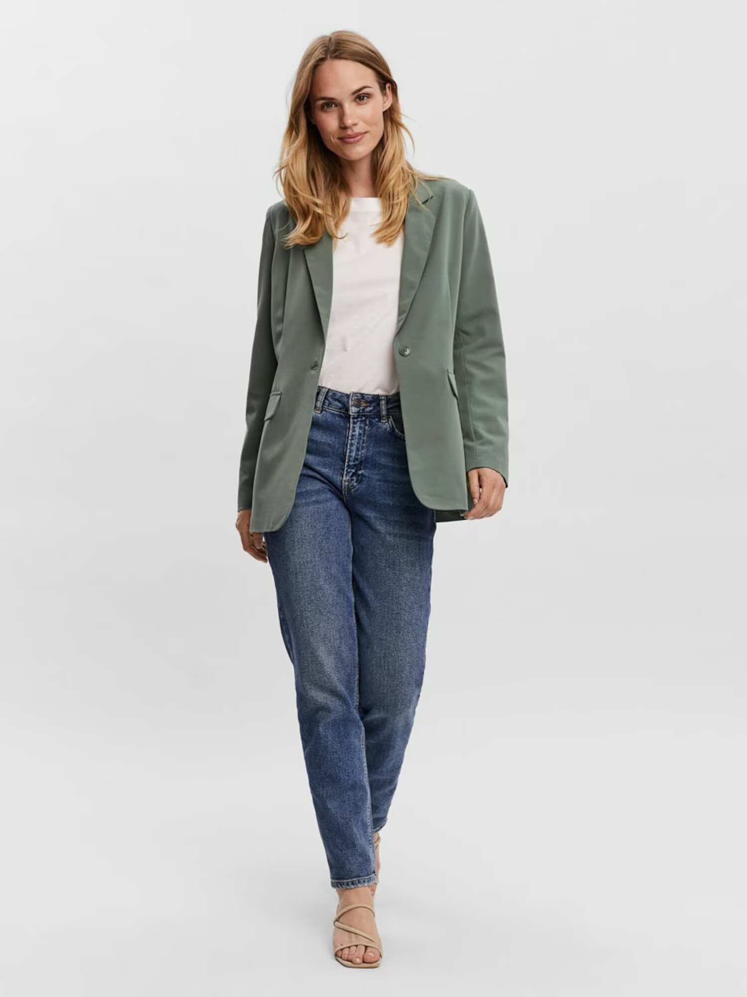 VERO MODA Sacou verde - Pled.ro