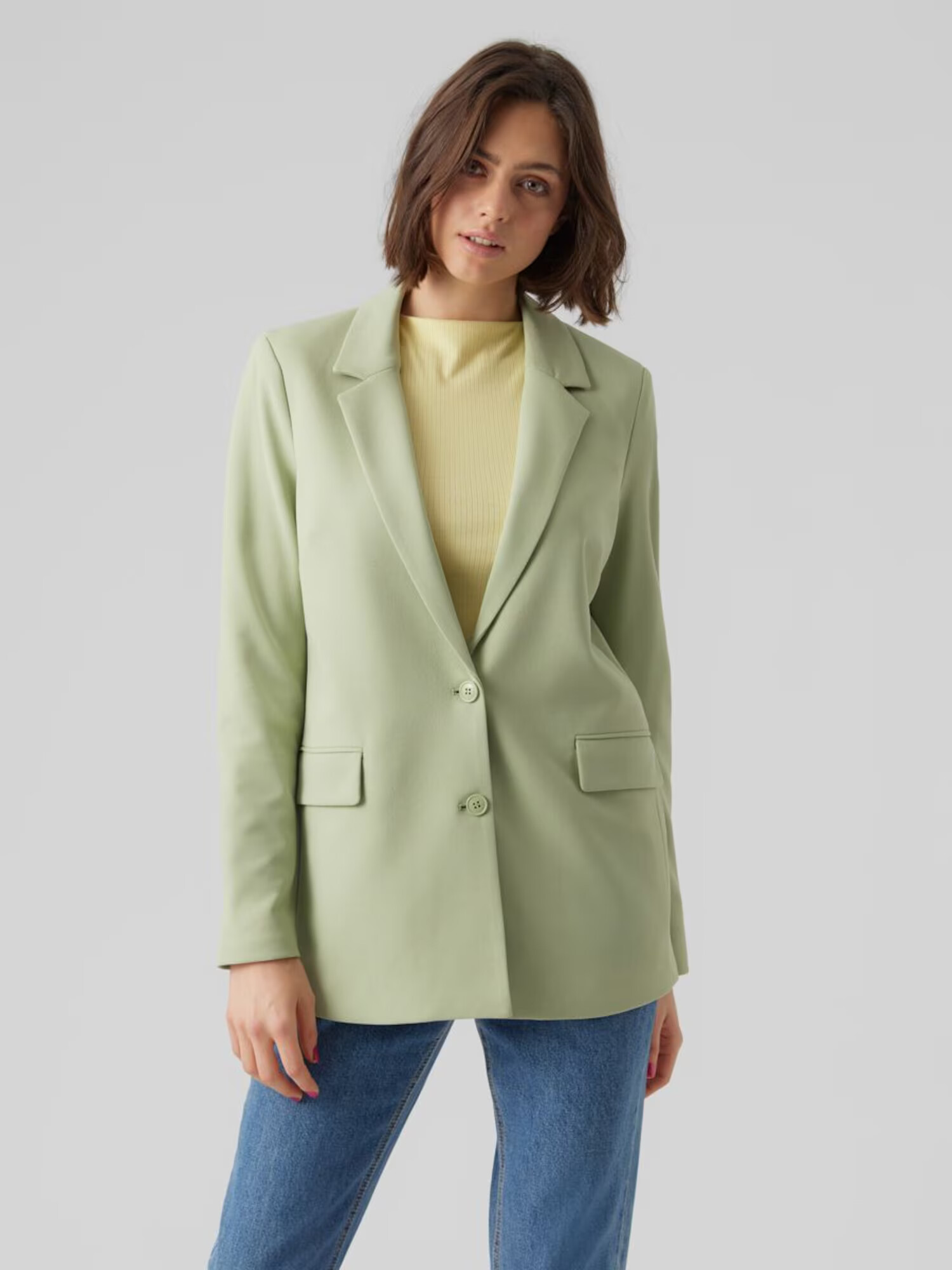 VERO MODA Sacou verde pastel - Pled.ro