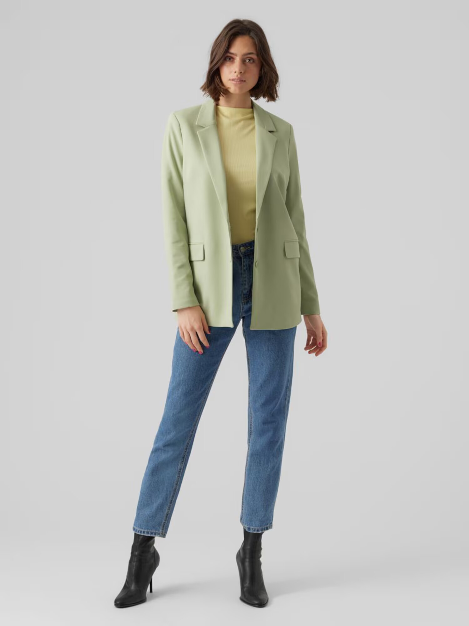 VERO MODA Sacou verde pastel - Pled.ro