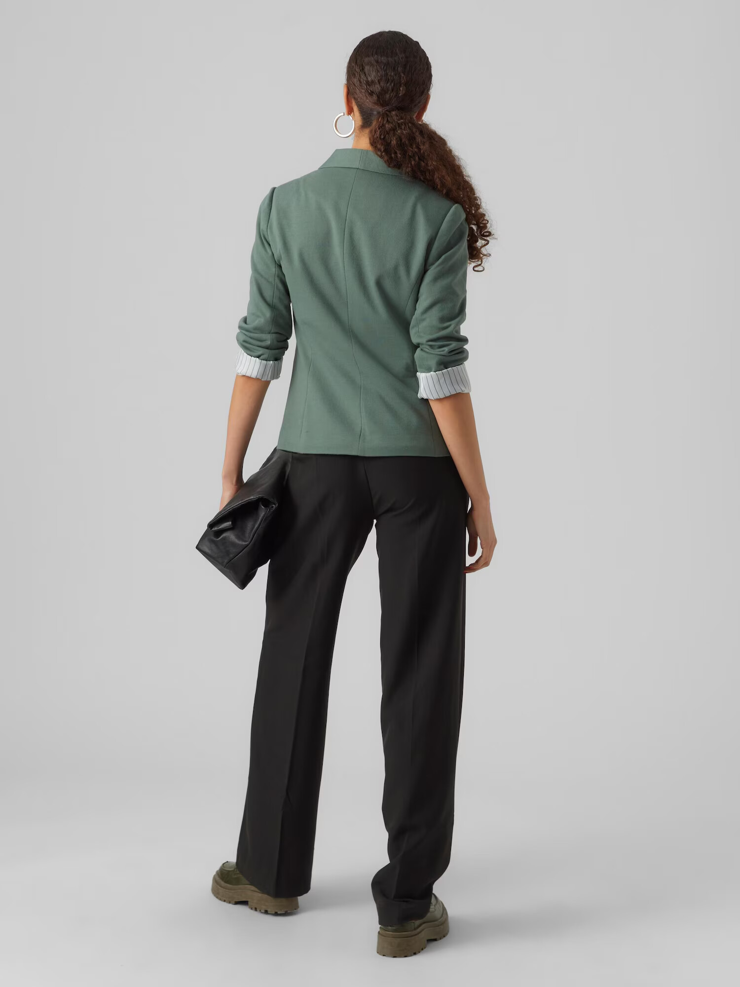 VERO MODA Sacou verde pin - Pled.ro