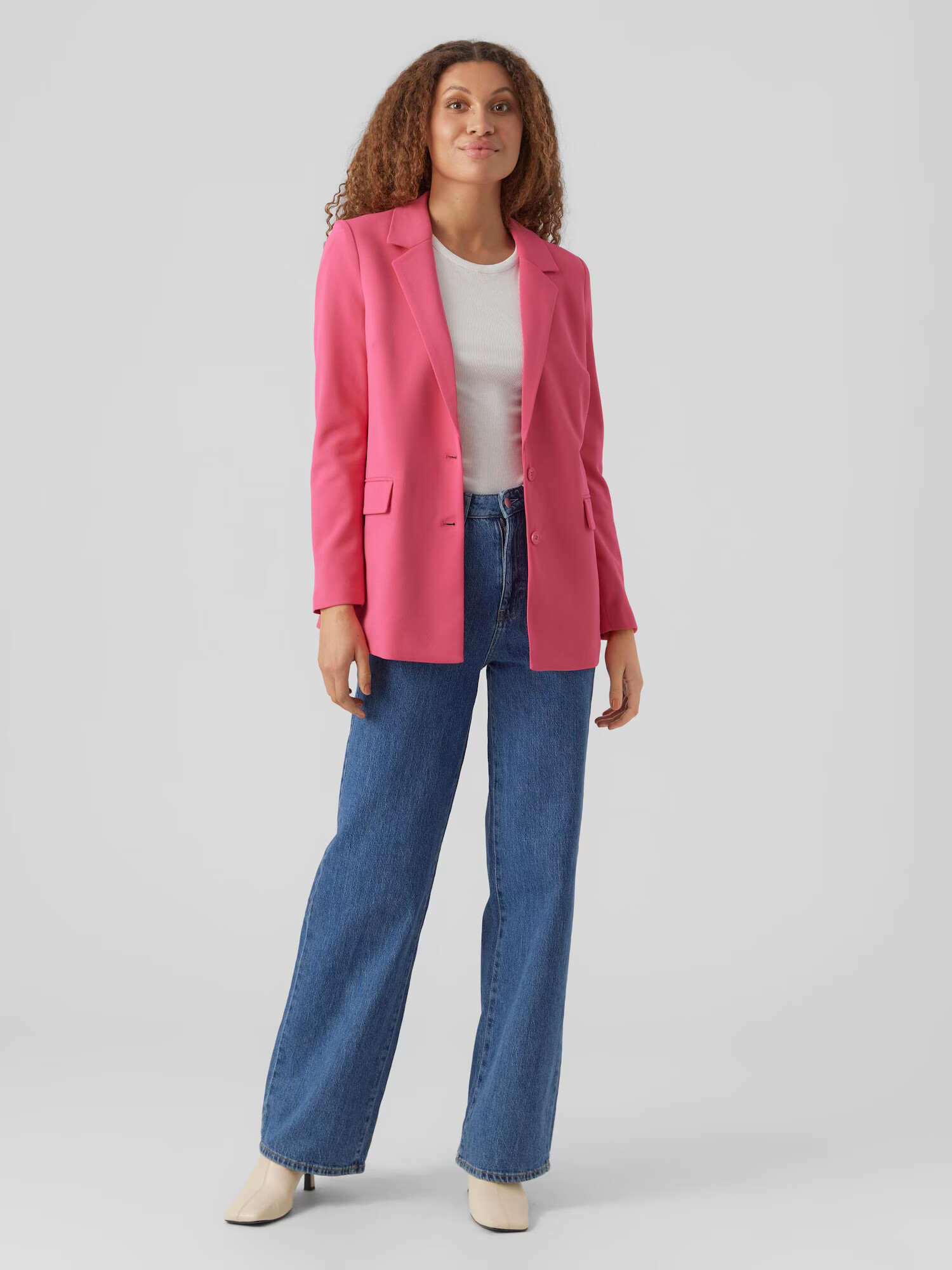 VERO MODA Sacou 'Zamira' magenta - Pled.ro