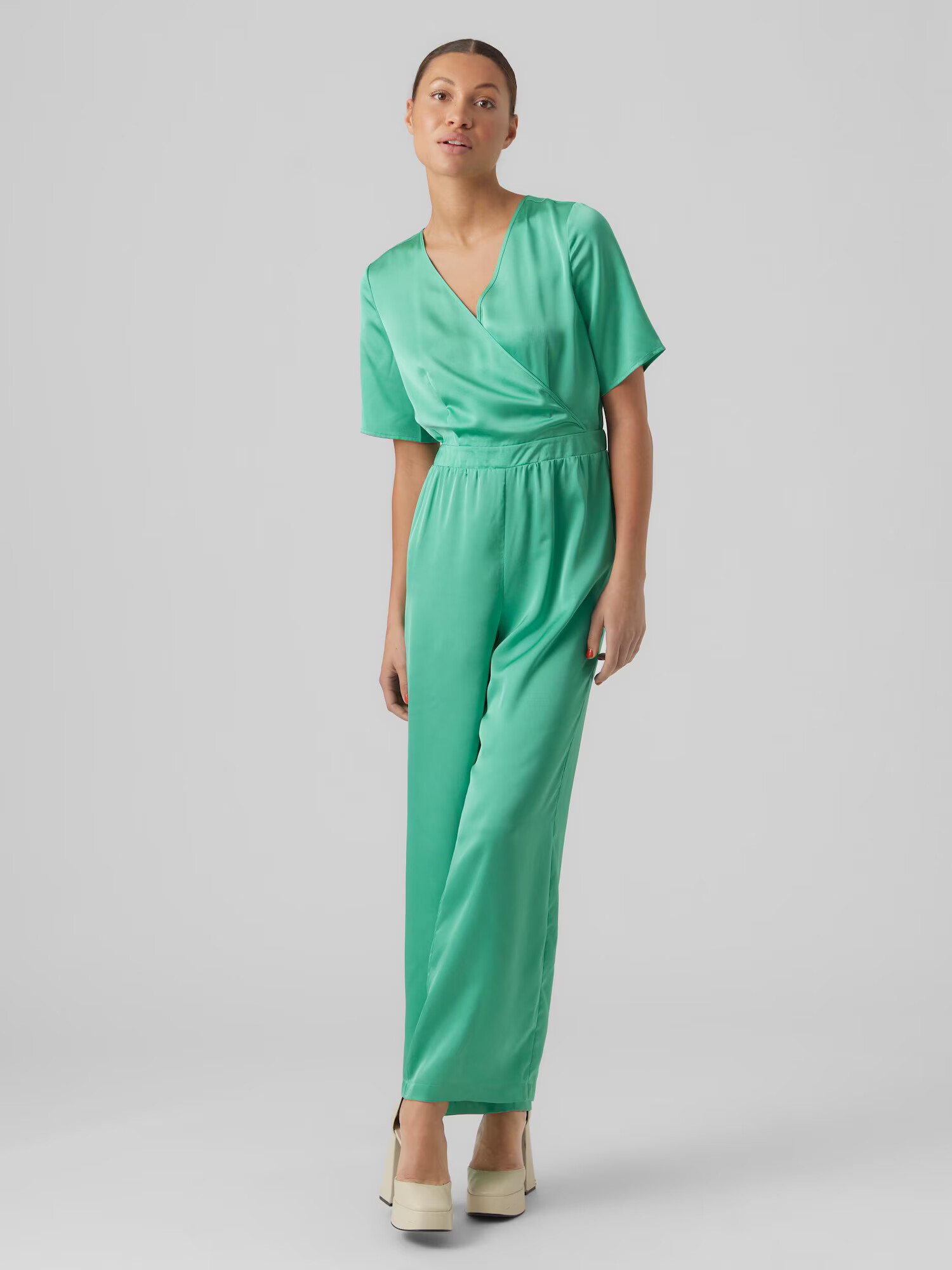 VERO MODA Salopeta 'HEART OLI' verde jad - Pled.ro