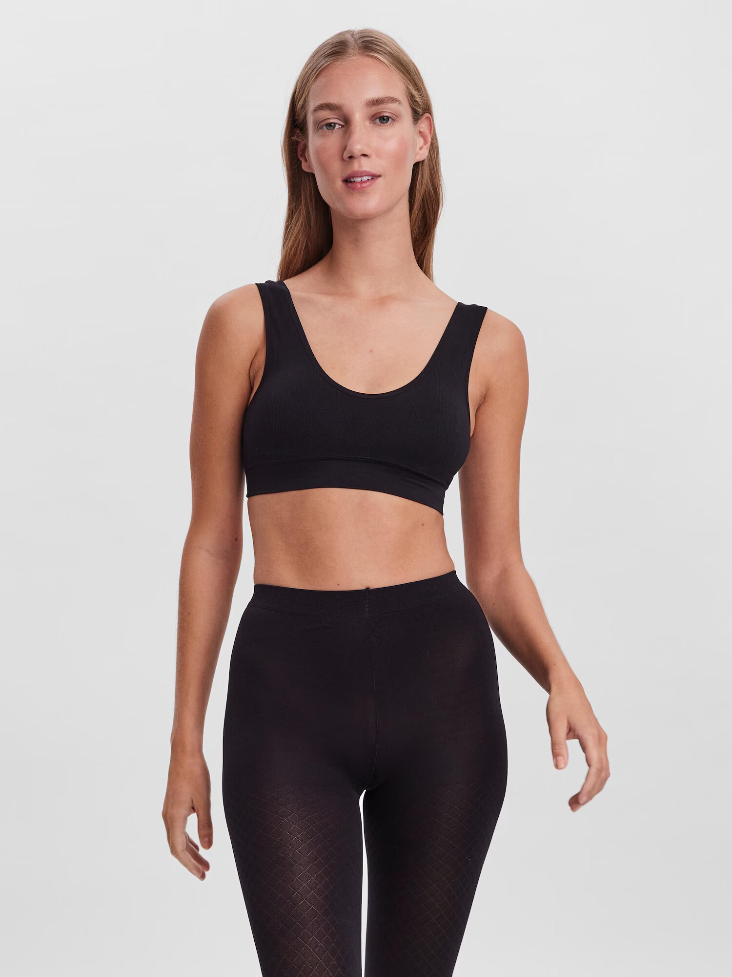 VERO MODA Sutien 'Agnes' negru - Pled.ro