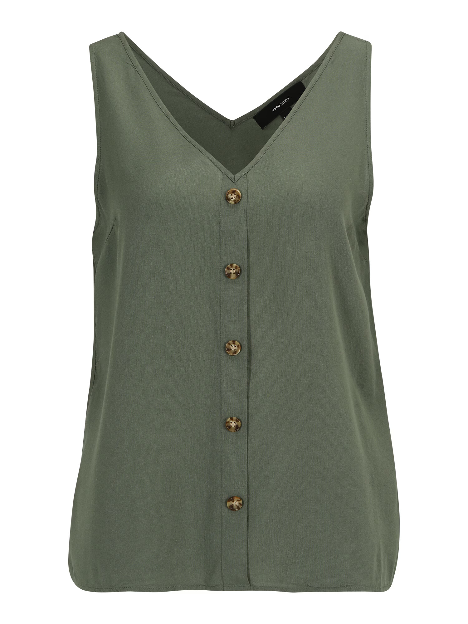 Vero Moda Tall Bluză 'BUMPY' verde închis - Pled.ro