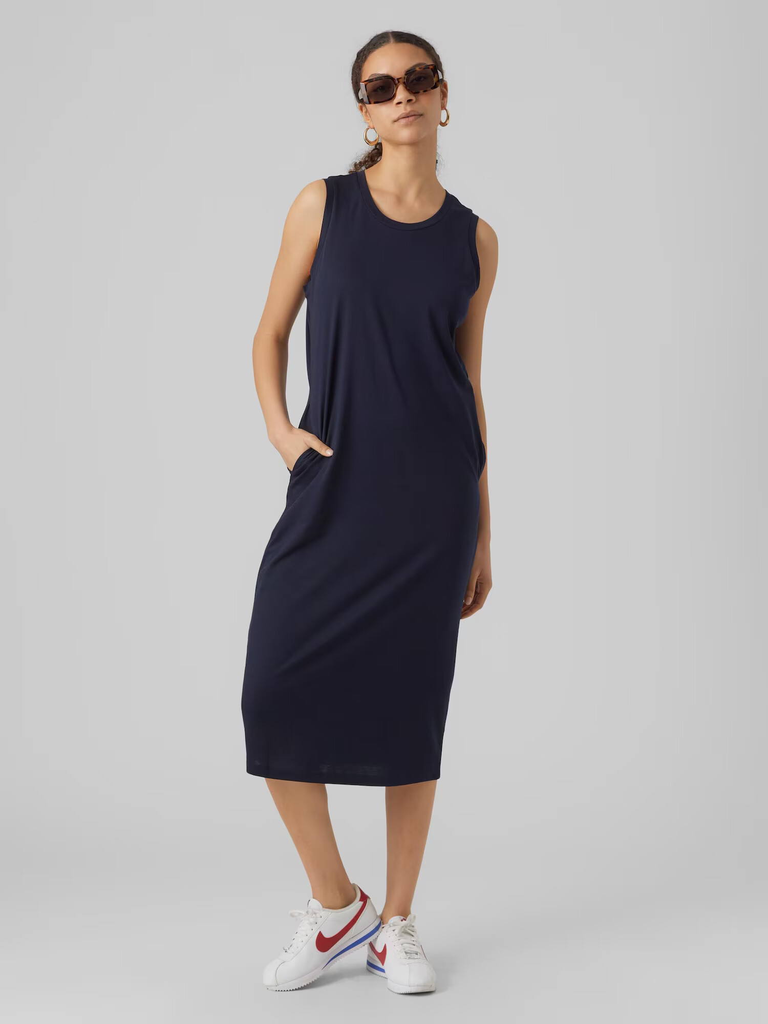 Vero Moda Tall Rochie de vară 'CELENA' bleumarin - Pled.ro