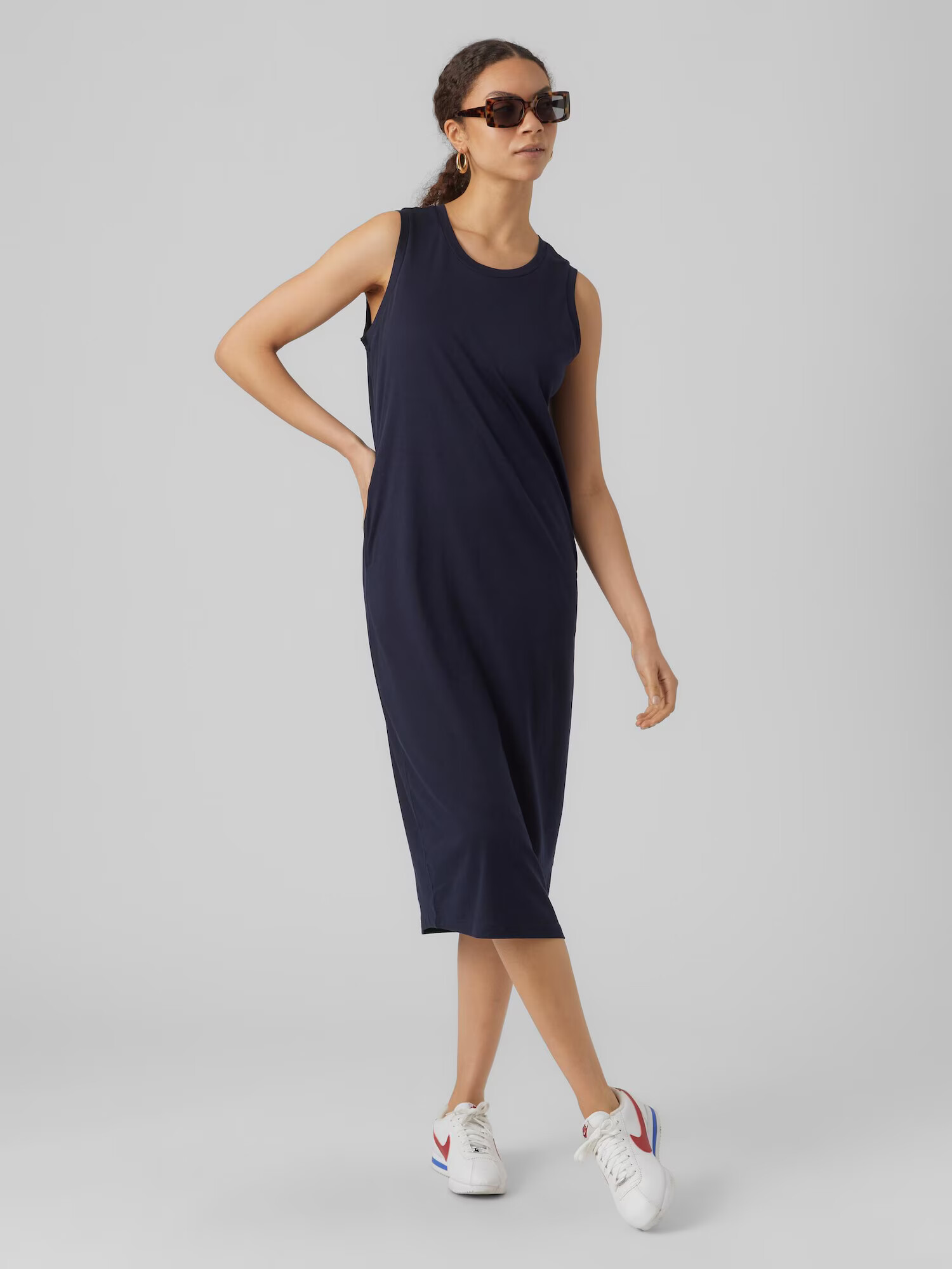 Vero Moda Tall Rochie de vară 'CELENA' bleumarin - Pled.ro