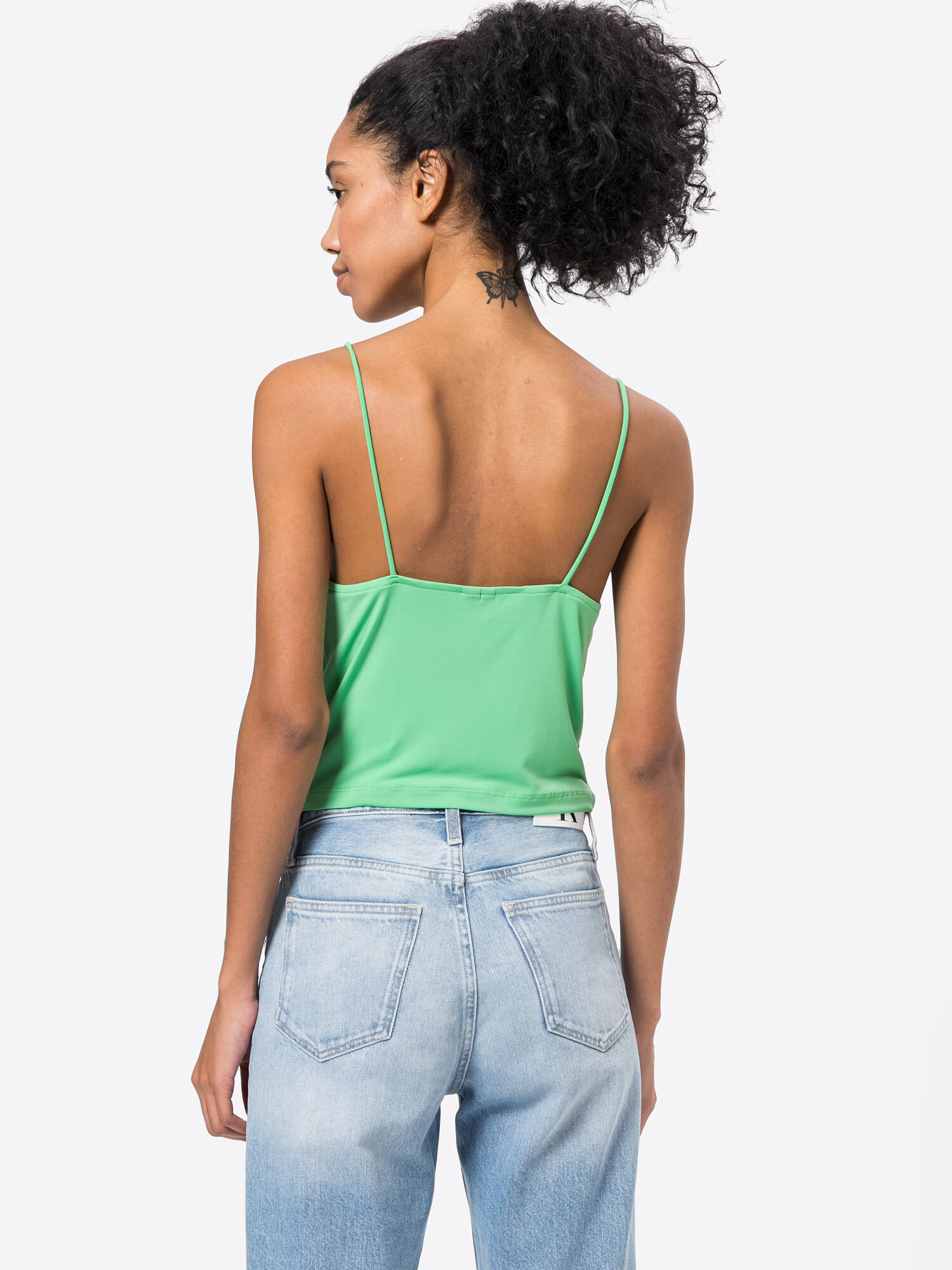 VERO MODA Top 'ALASKA' verde limetă - Pled.ro