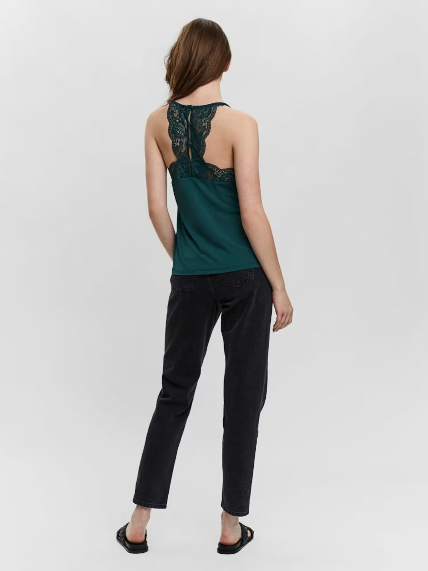 VERO MODA Top 'ANA' verde smarald - Pled.ro