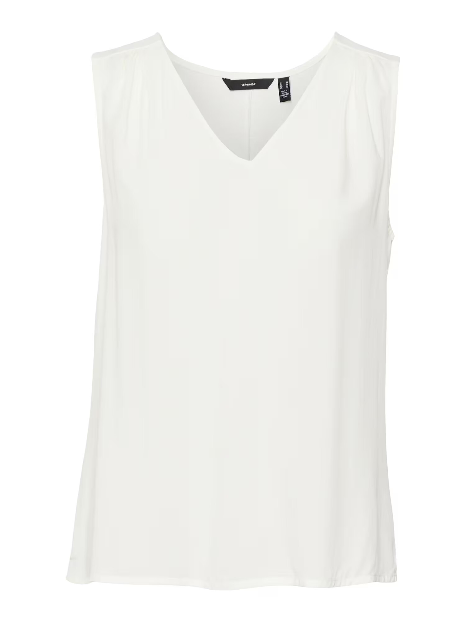 VERO MODA Top 'BRIT' alb - Pled.ro