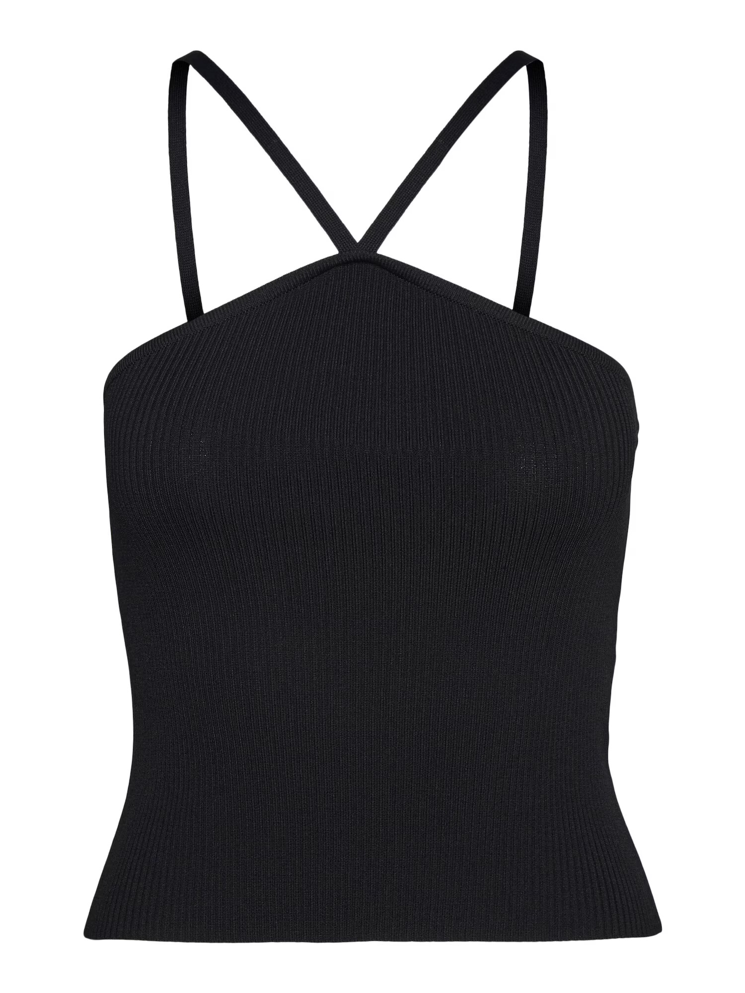 VERO MODA Top brodat negru - Pled.ro