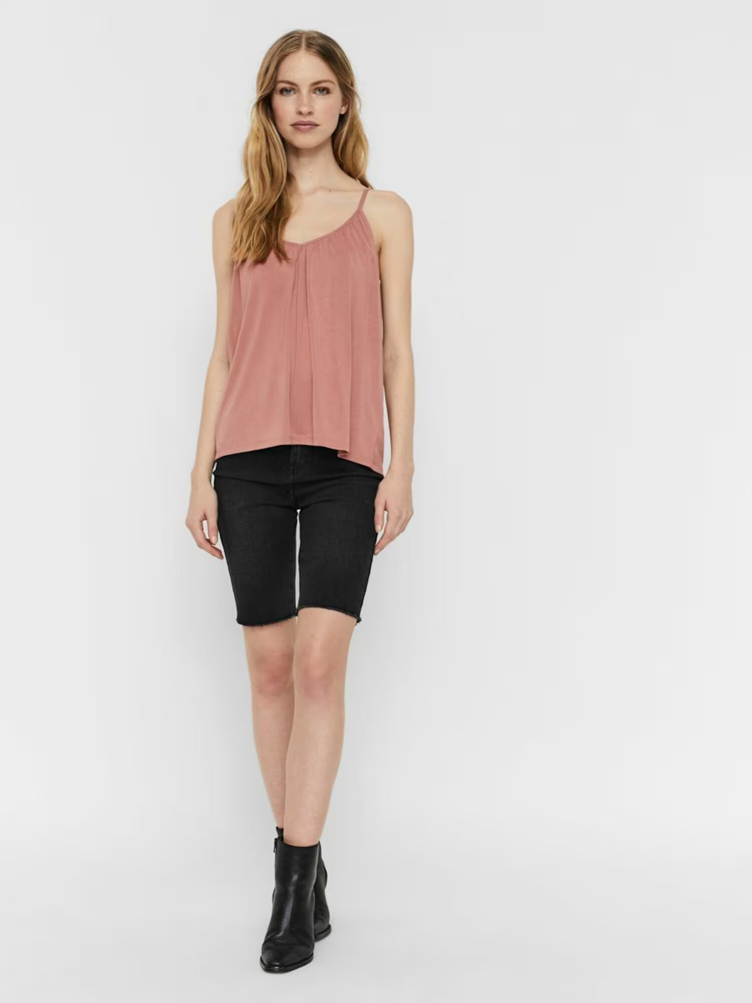 VERO MODA Top 'Filli' roz - Pled.ro