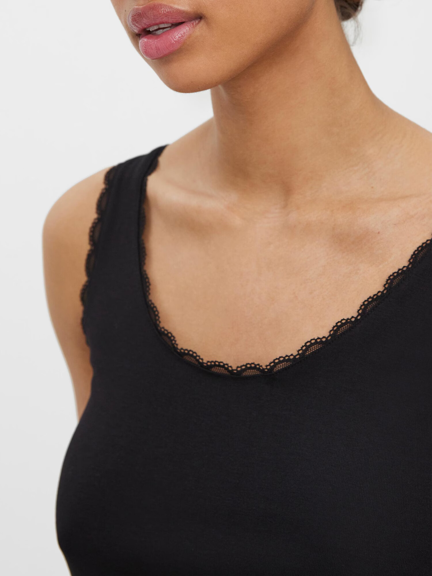 VERO MODA Top 'Gemma' negru - Pled.ro