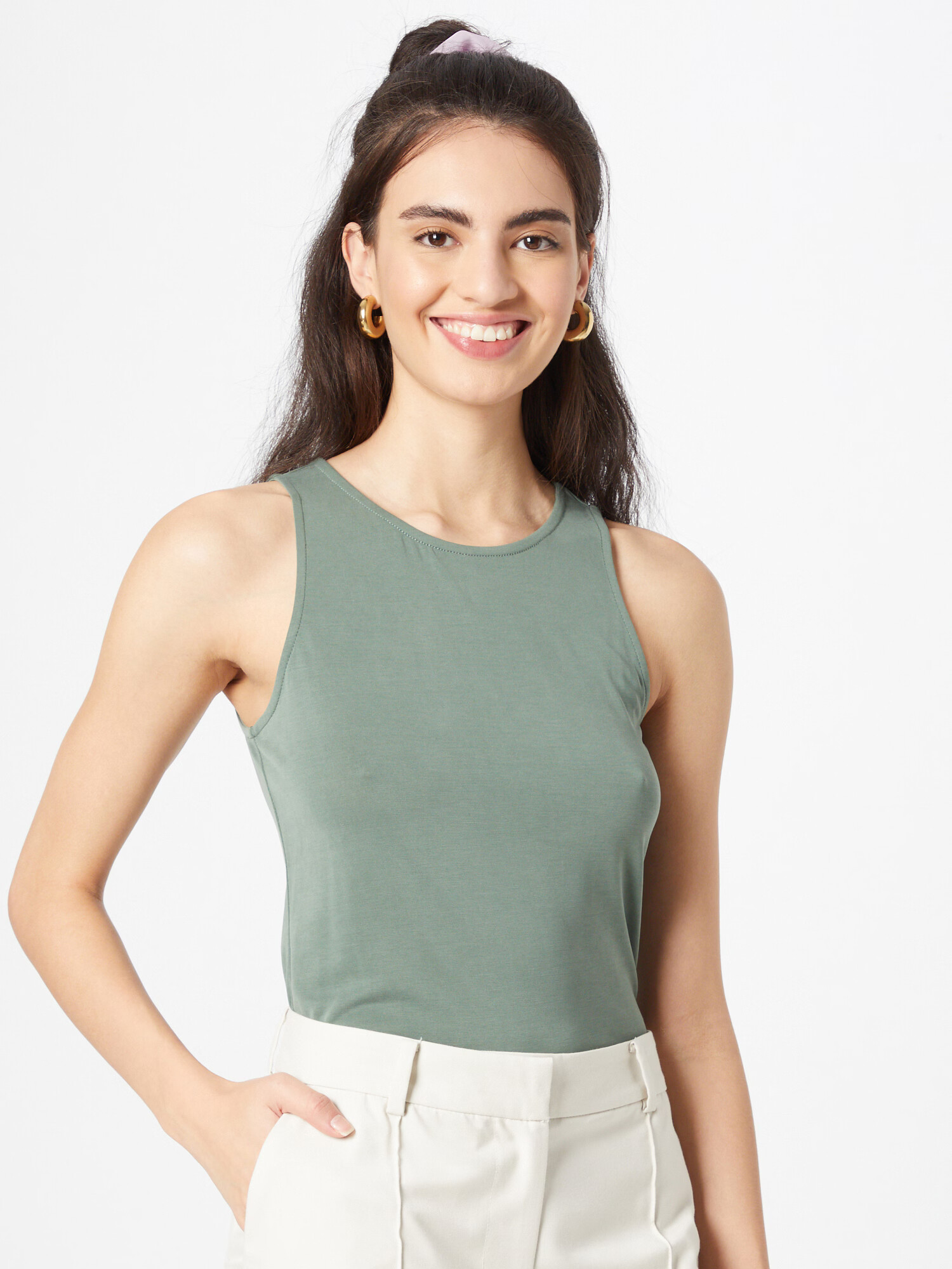 VERO MODA Top 'HALI' verde pastel - Pled.ro