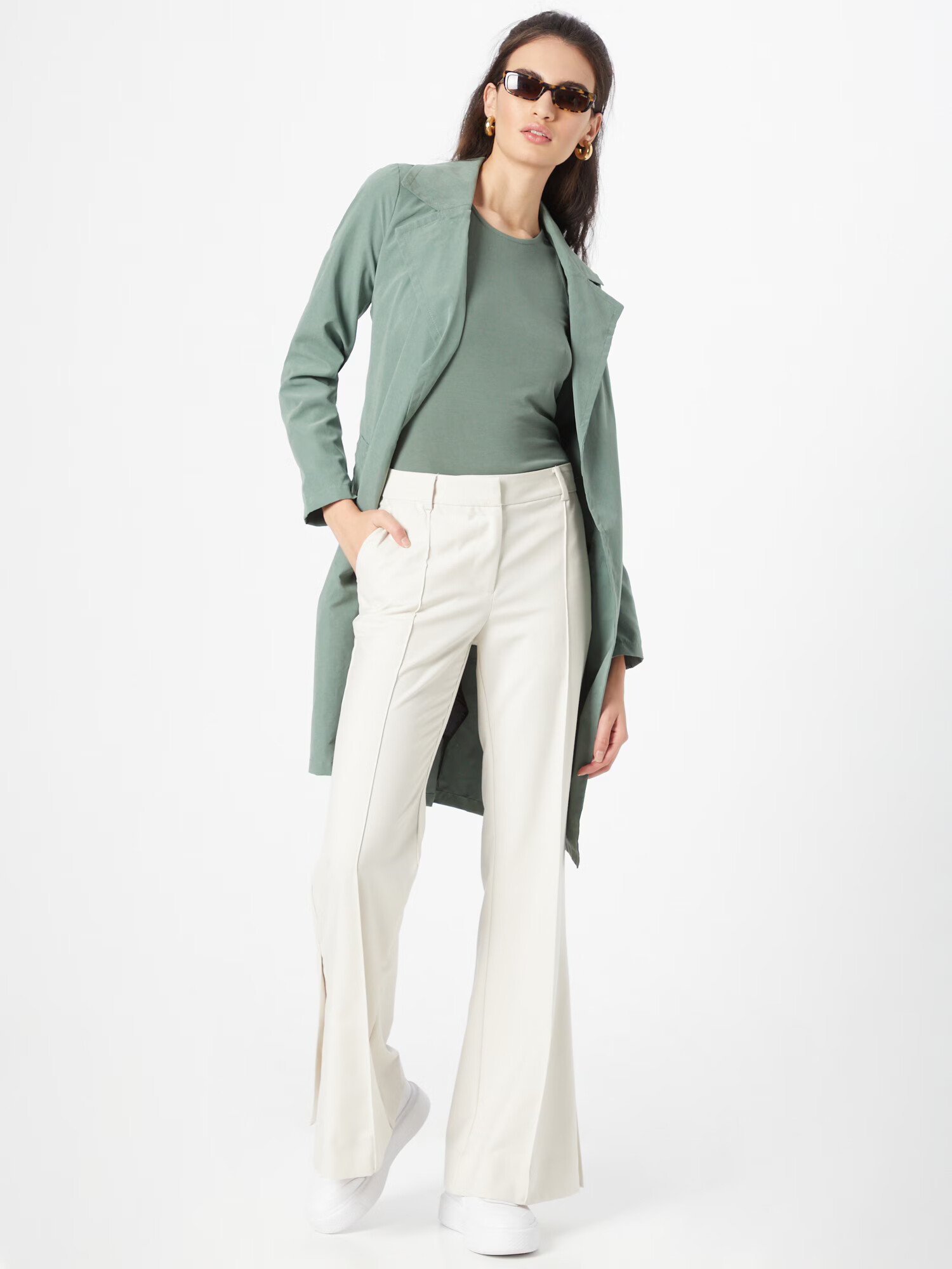 VERO MODA Top 'HALI' verde pastel - Pled.ro