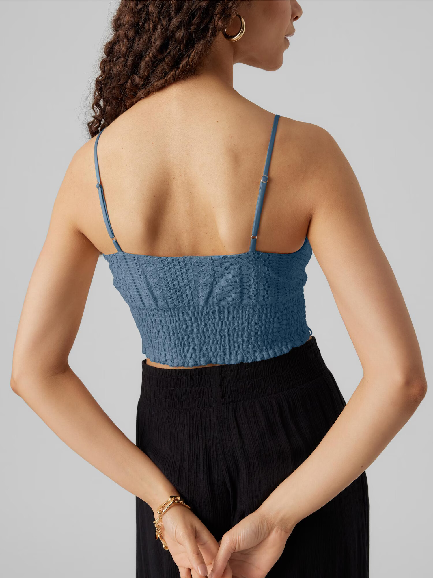 VERO MODA Top 'HONEY' albastru închis - Pled.ro