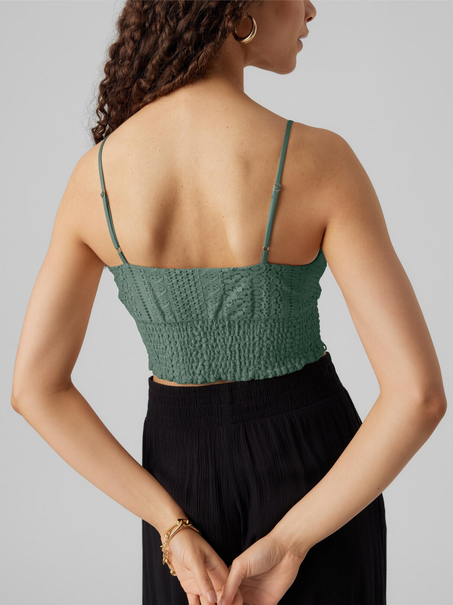 VERO MODA Top 'HONEY' verde - Pled.ro