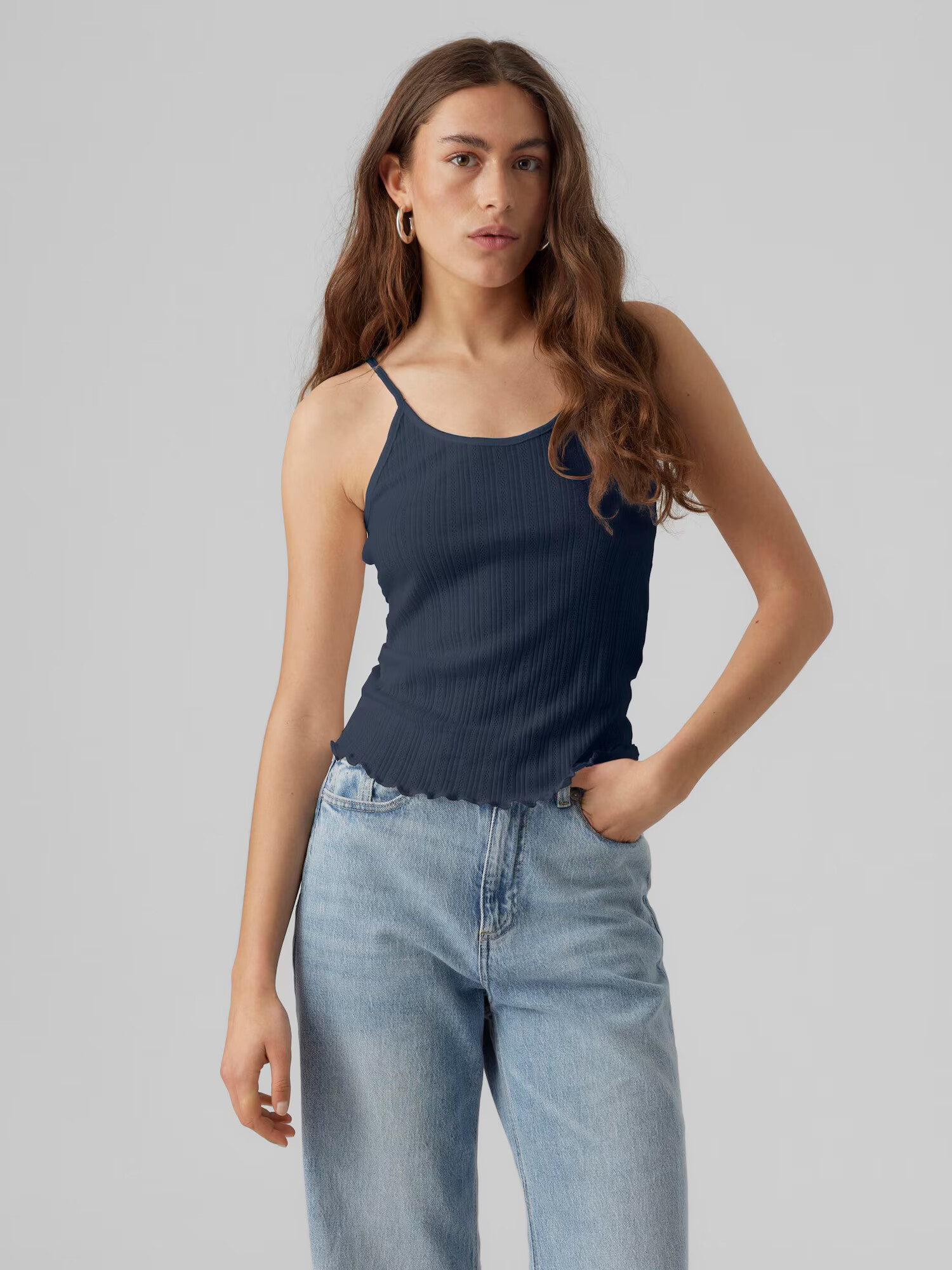 VERO MODA Top 'ISA' bleumarin - Pled.ro