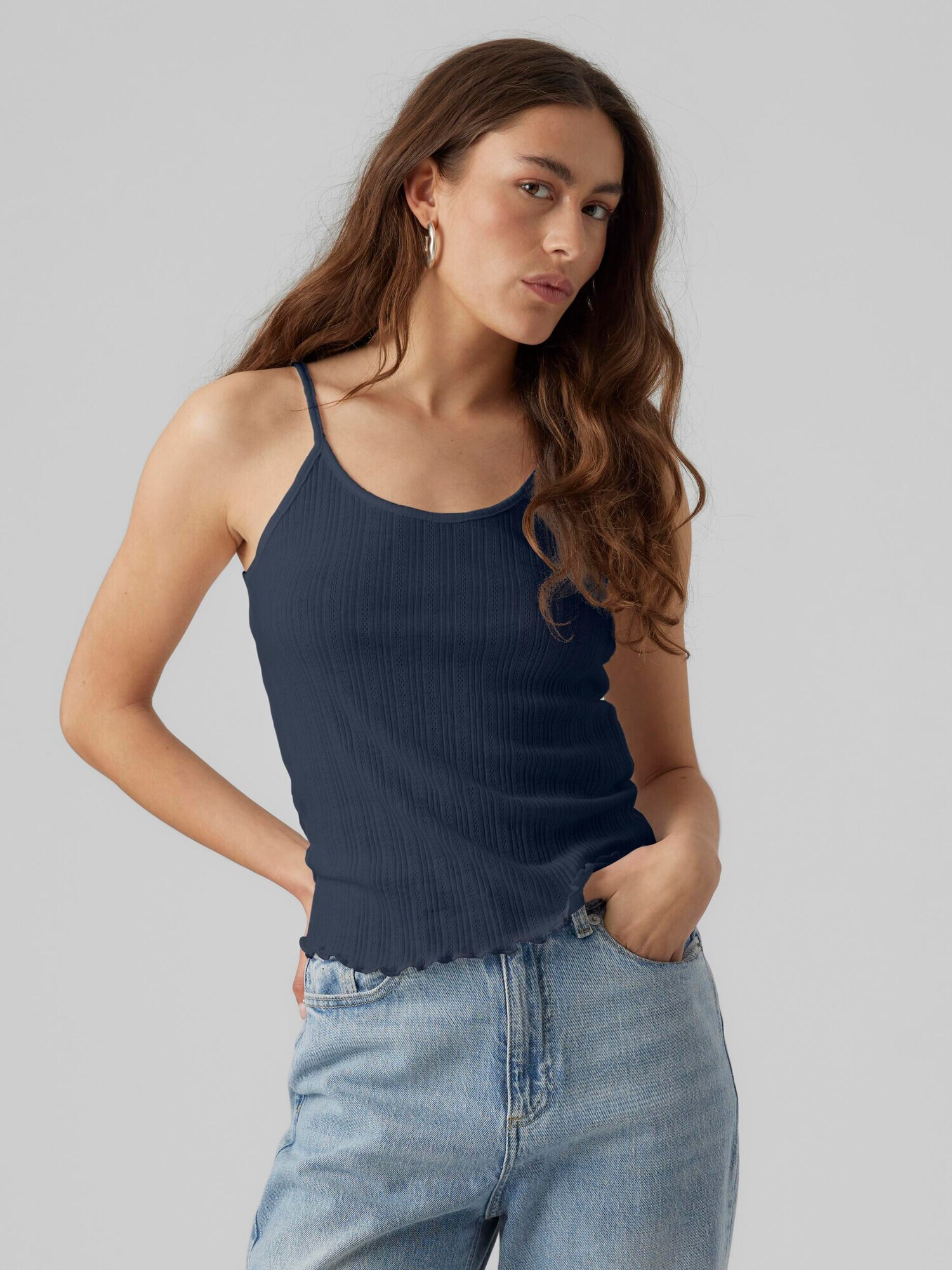 VERO MODA Top 'ISA' bleumarin - Pled.ro