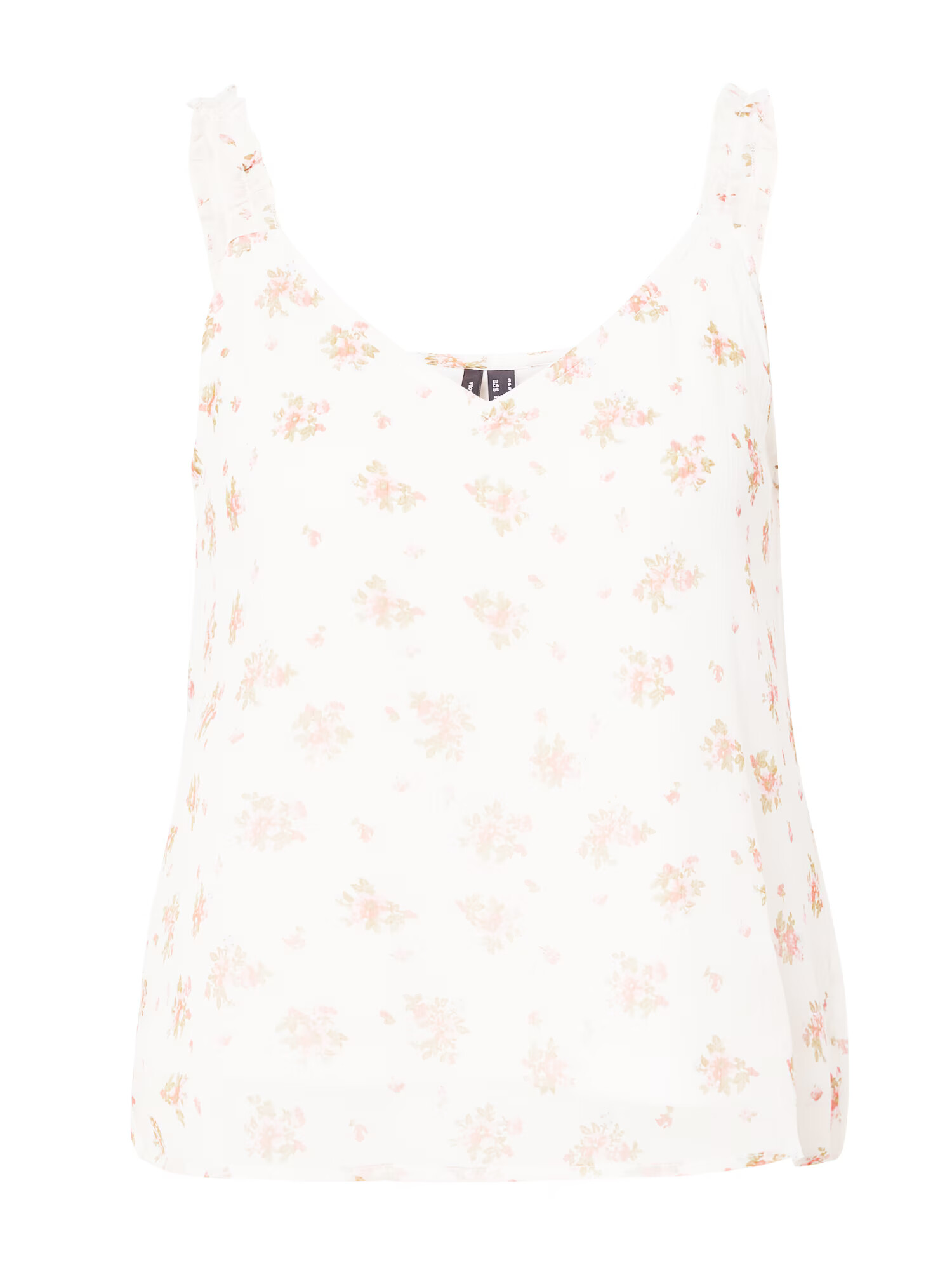 VERO MODA Top 'KAYA' oliv / roz / alb - Pled.ro