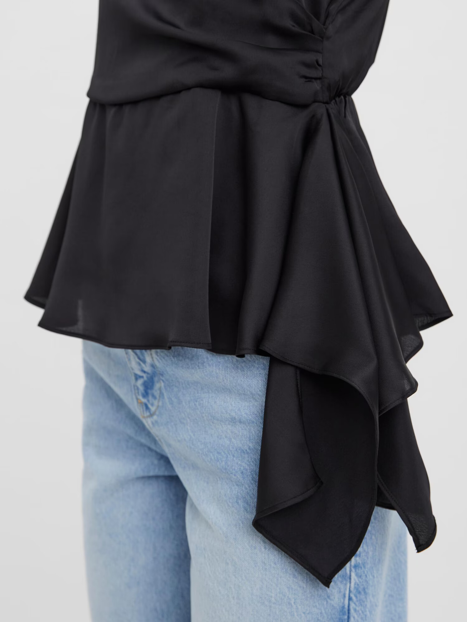 VERO MODA Top 'Kenny' negru - Pled.ro