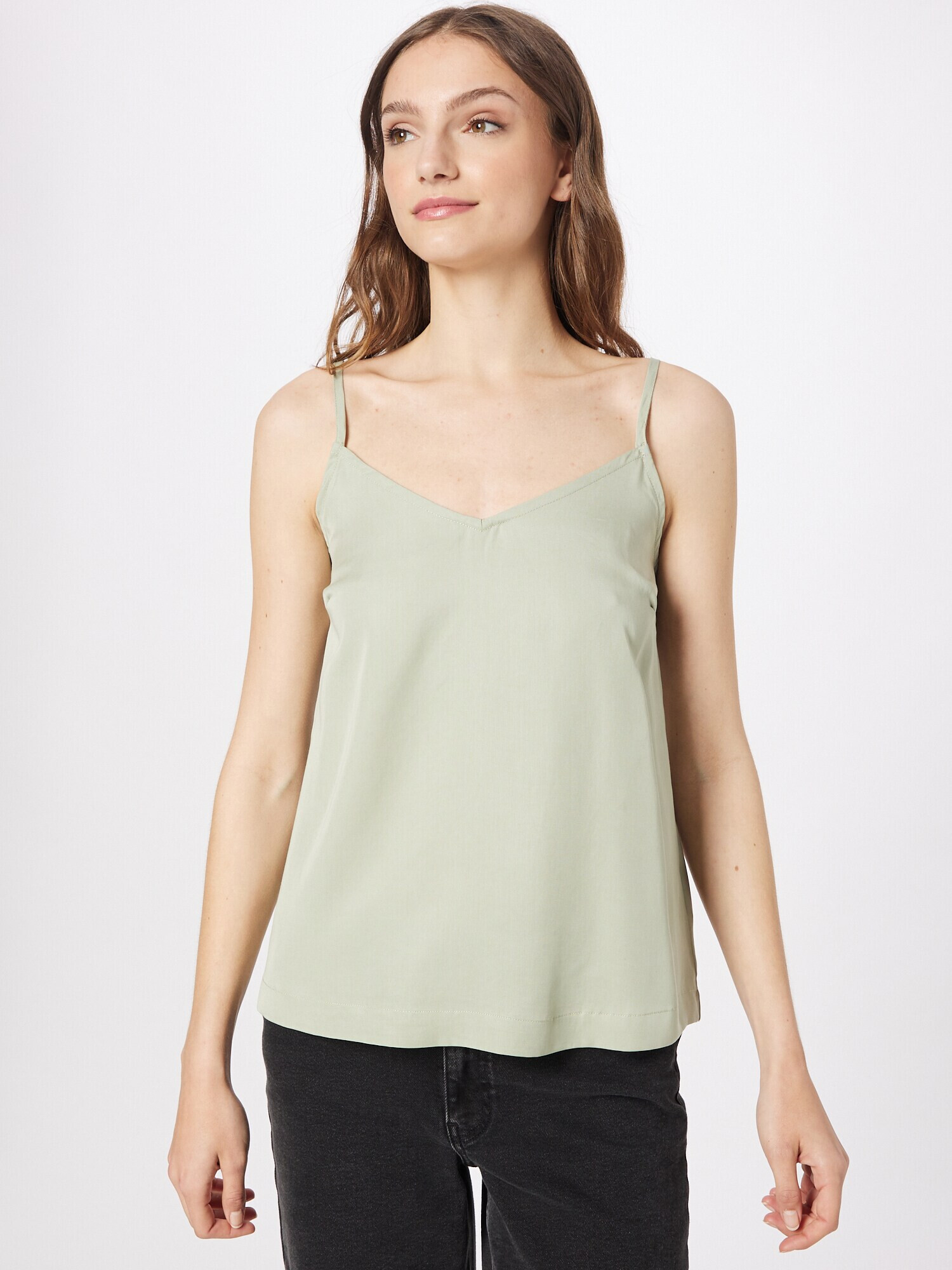 VERO MODA Top 'LILIANA' verde măr - Pled.ro