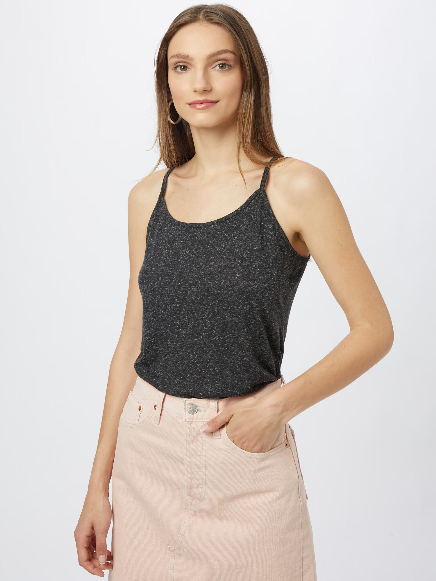 VERO MODA Top 'LUA' negru amestecat - Pled.ro