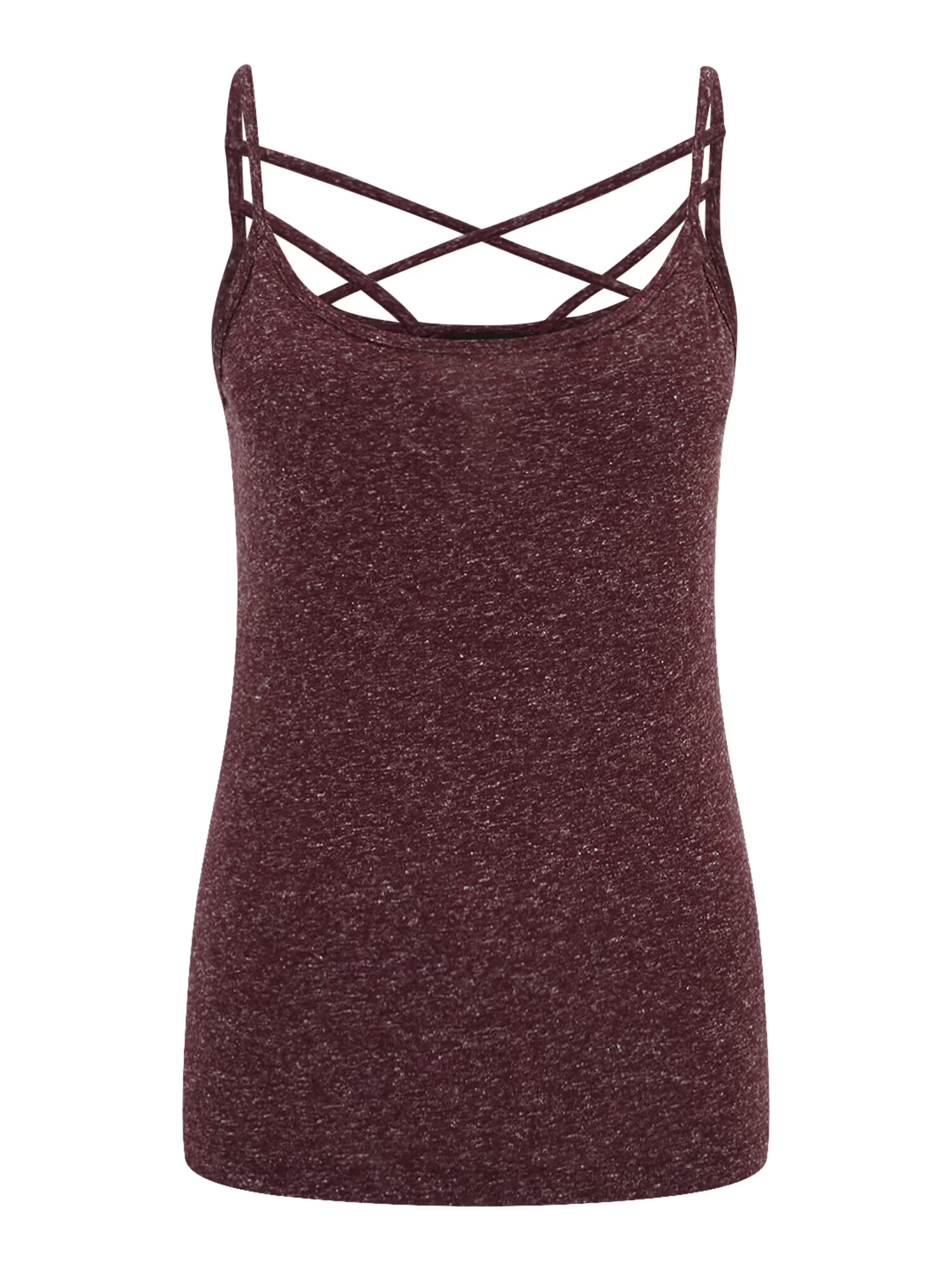 VERO MODA Top 'LUA' roșu merlot - Pled.ro