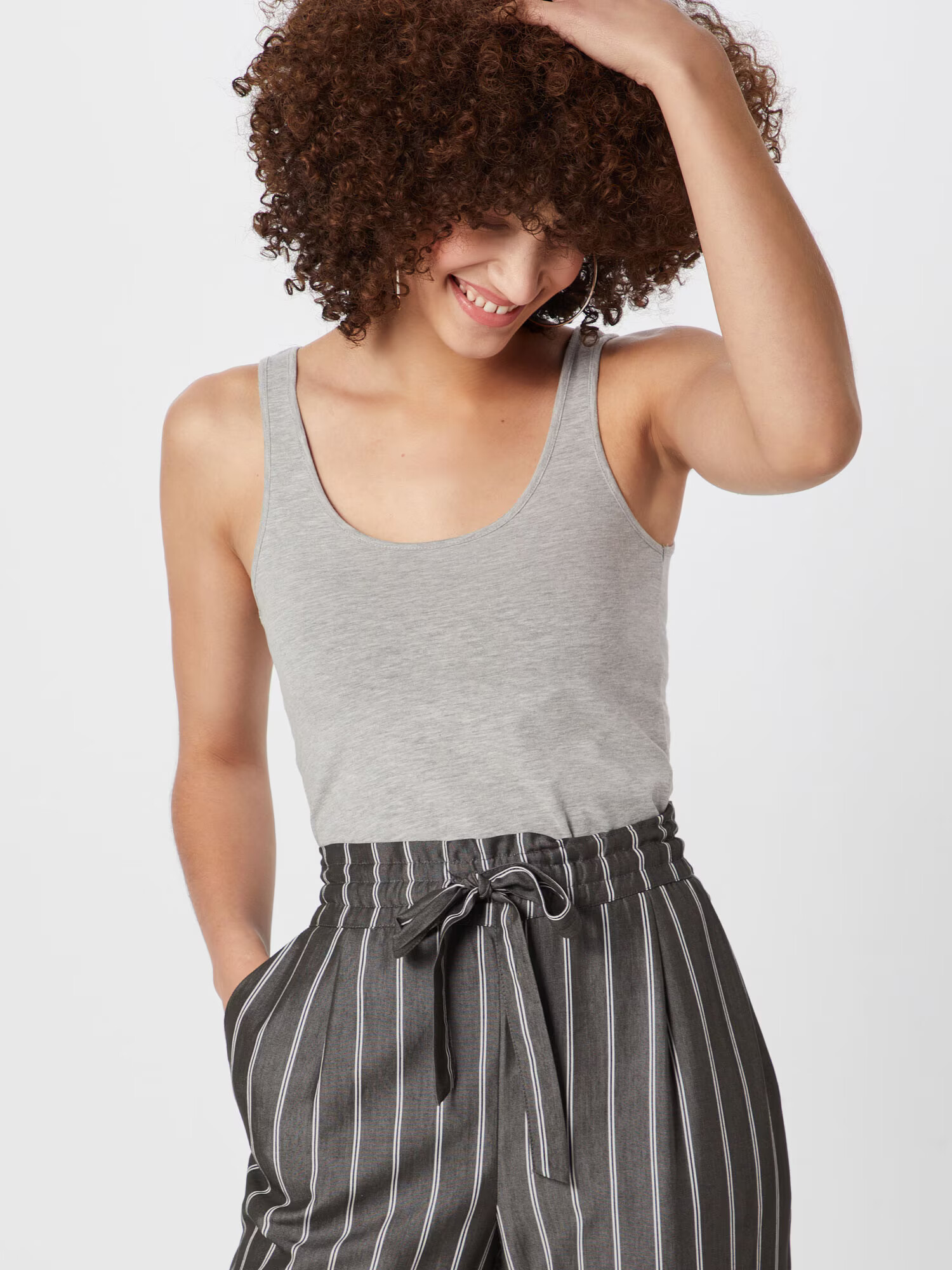 VERO MODA Top 'MAXI' gri amestecat - Pled.ro