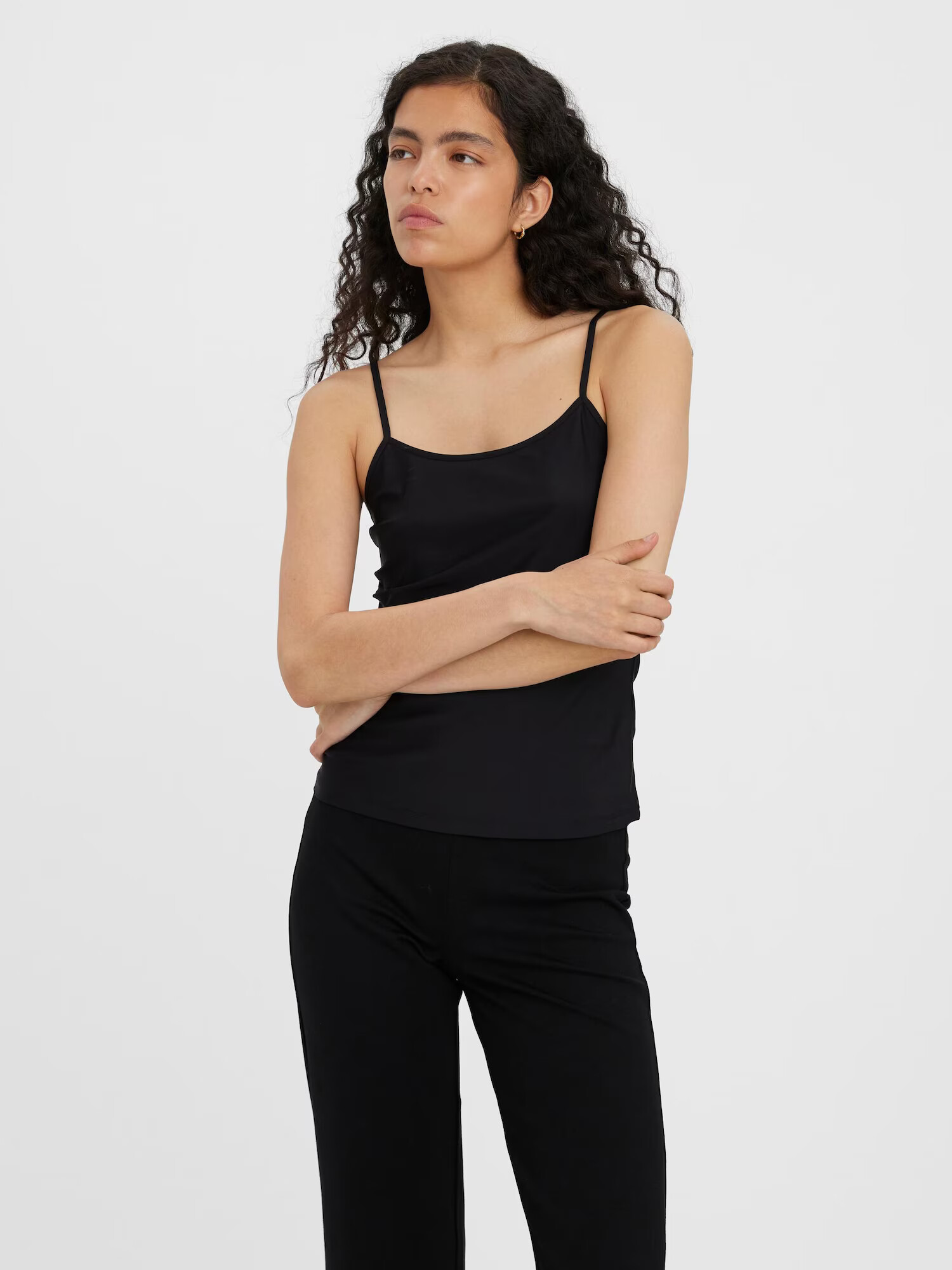 VERO MODA Top 'Merle' negru - Pled.ro