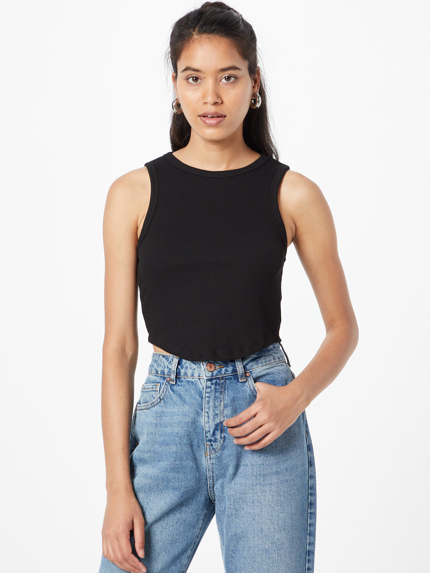 VERO MODA Top negru - Pled.ro