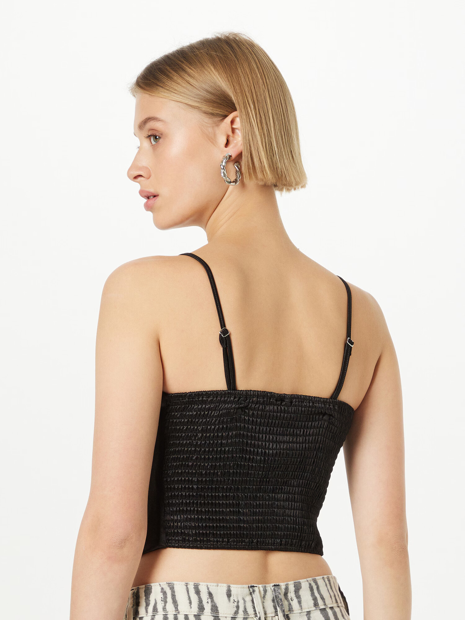 VERO MODA Top negru - Pled.ro