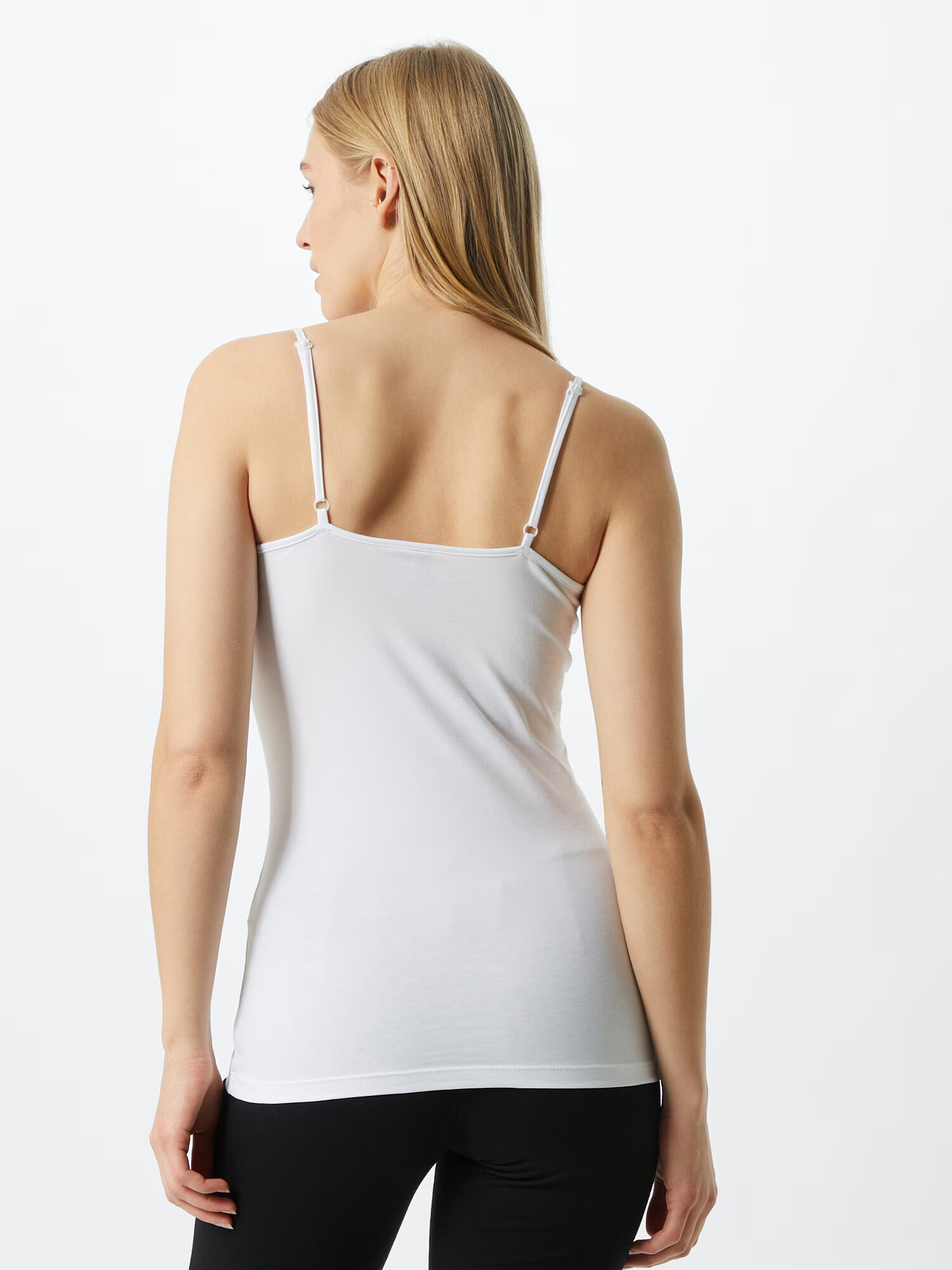 VERO MODA Top negru / alb - Pled.ro