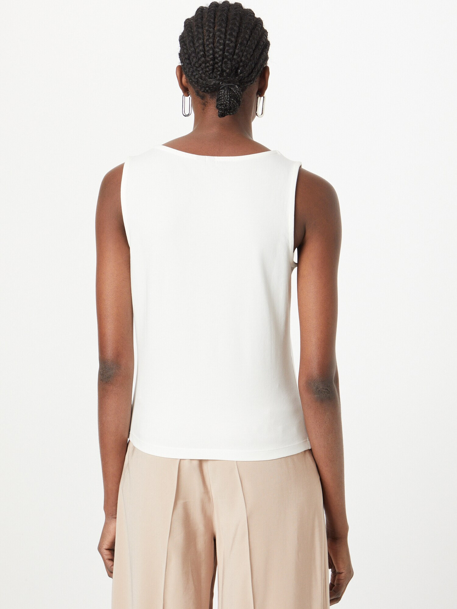 VERO MODA Top 'Nelly' alb murdar - Pled.ro