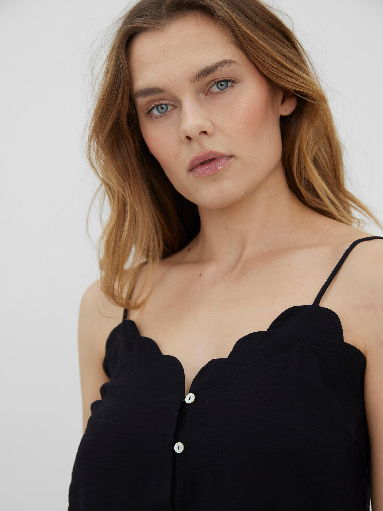 VERO MODA Top 'Olga' negru - Pled.ro