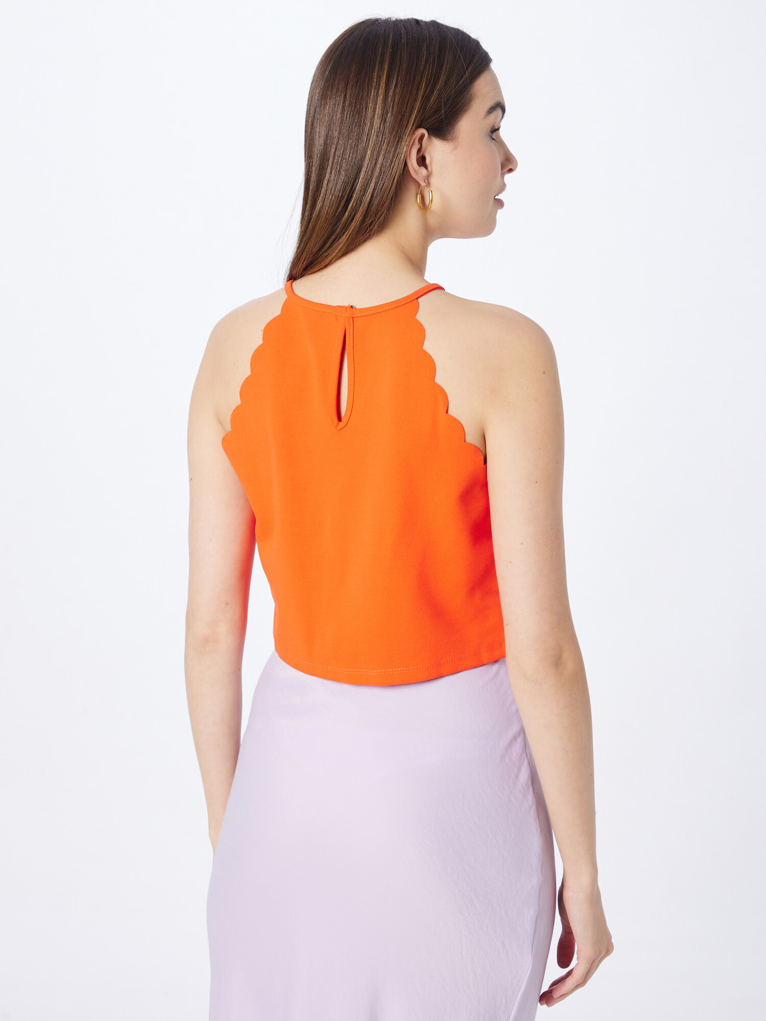 VERO MODA Top 'OLIVA' roșu orange - Pled.ro