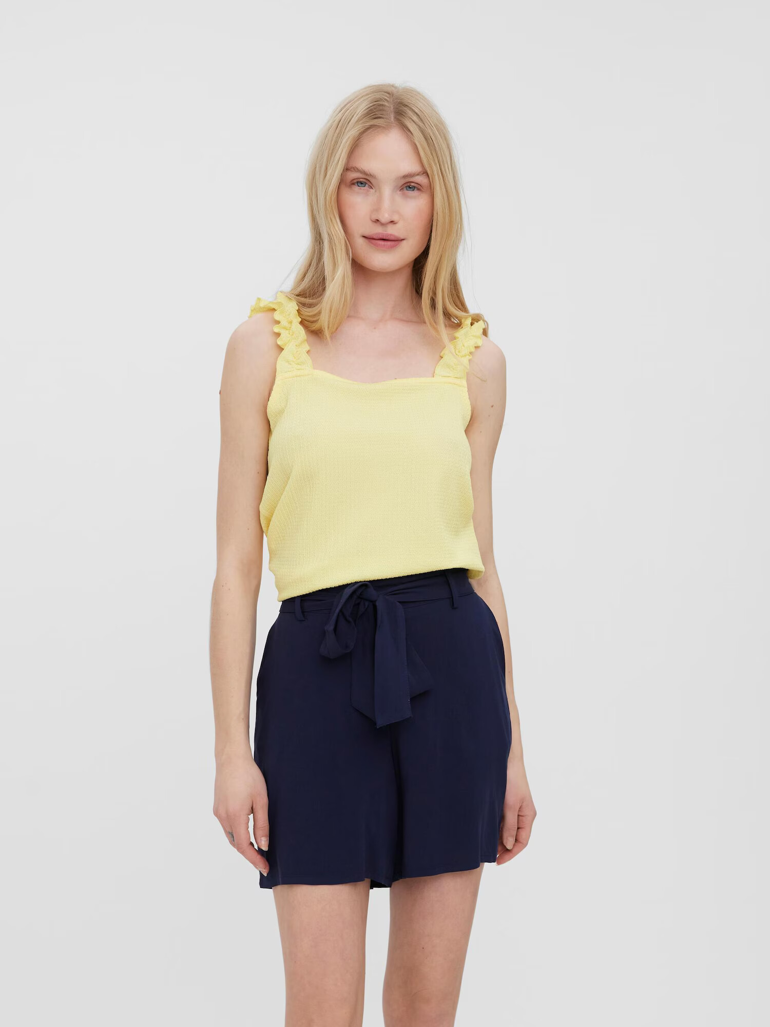 VERO MODA Top 'Pam' galben - Pled.ro