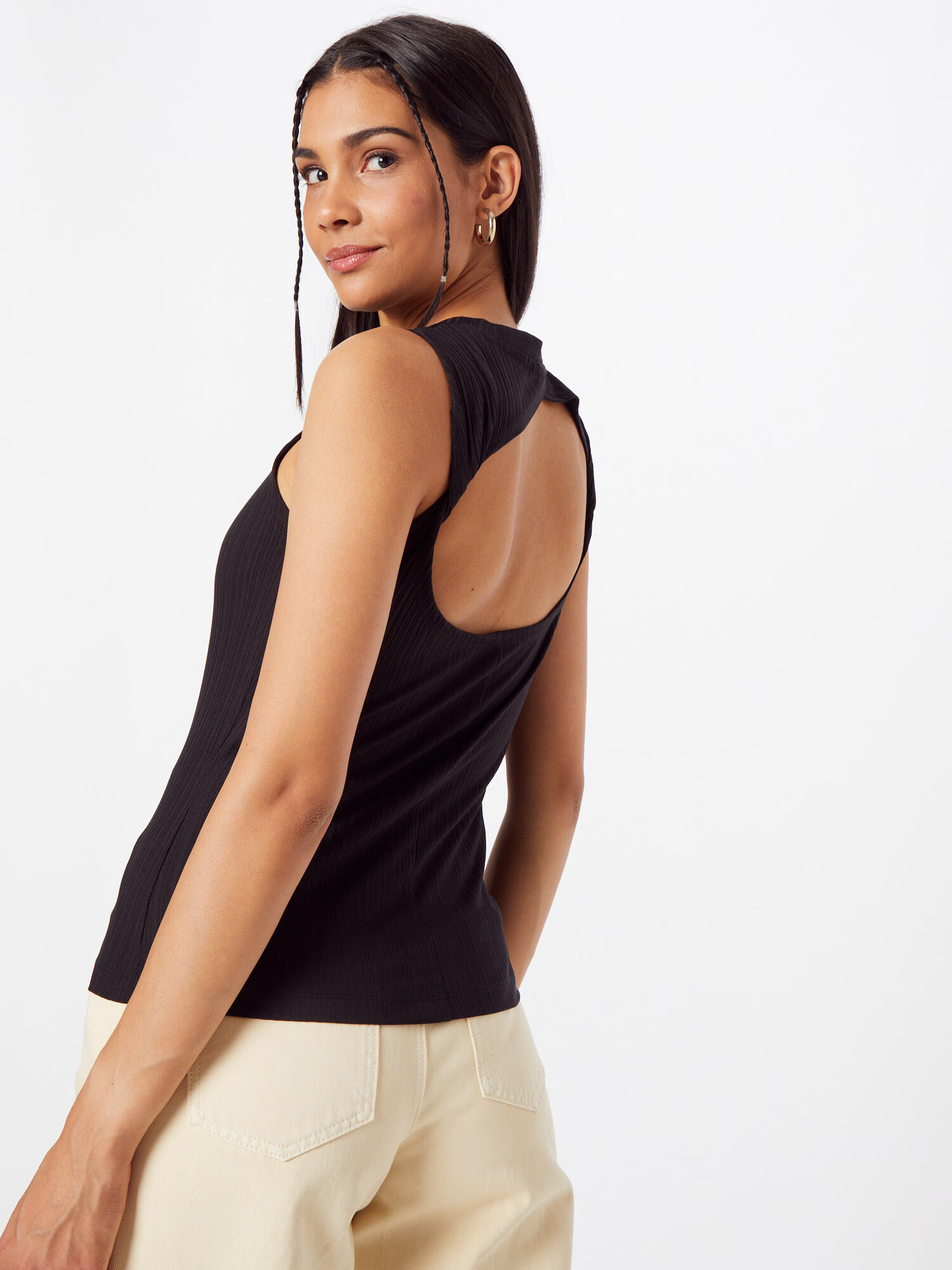 VERO MODA Top 'Phoenixy' negru - Pled.ro