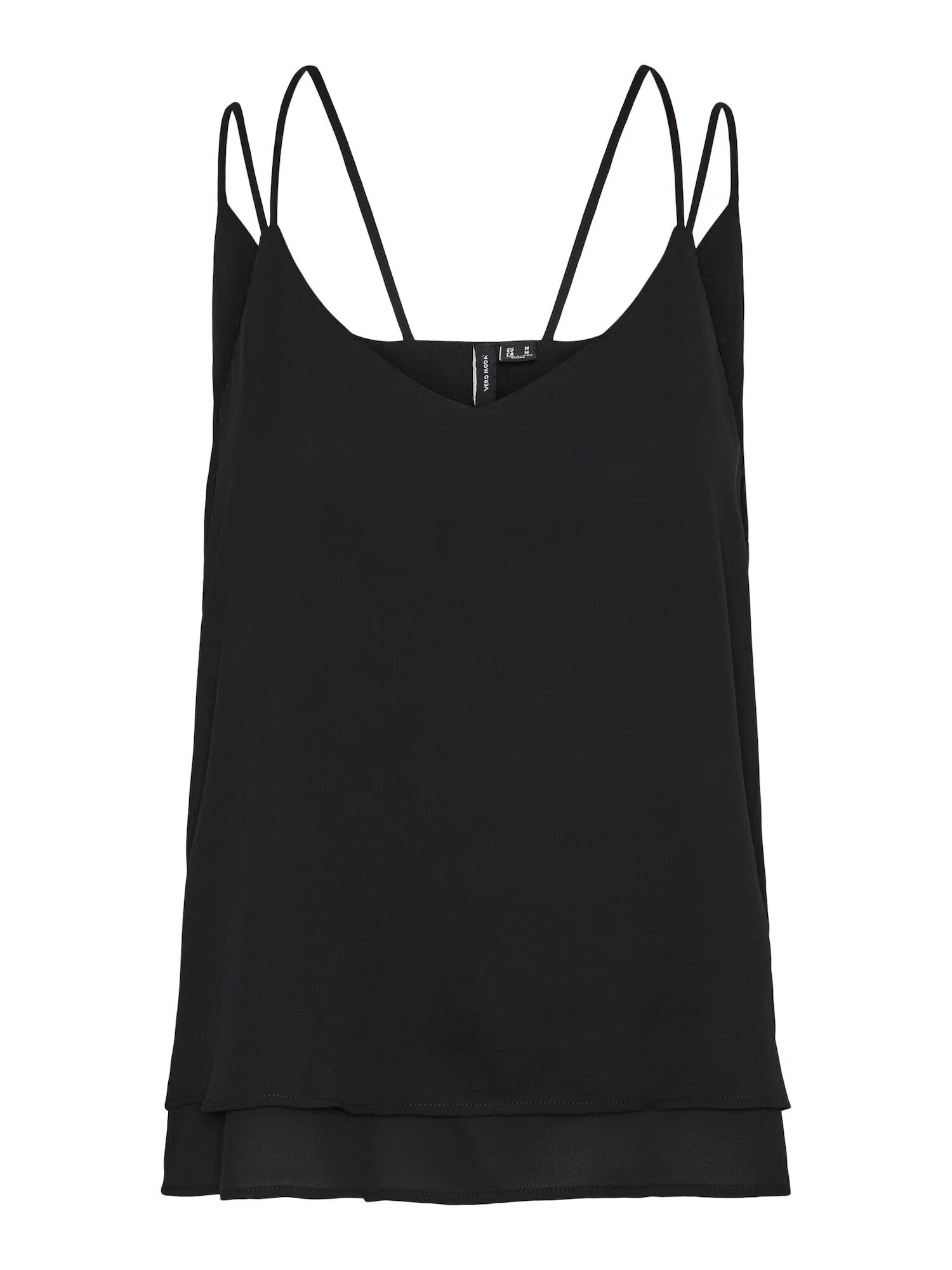 VERO MODA Top 'Poel' negru - Pled.ro